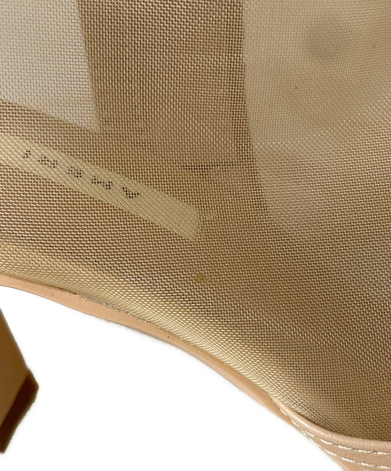 中古・古着通販】Ameri (アメリ) SANDAL LIKE BOOTS ベージュ サイズ:M  