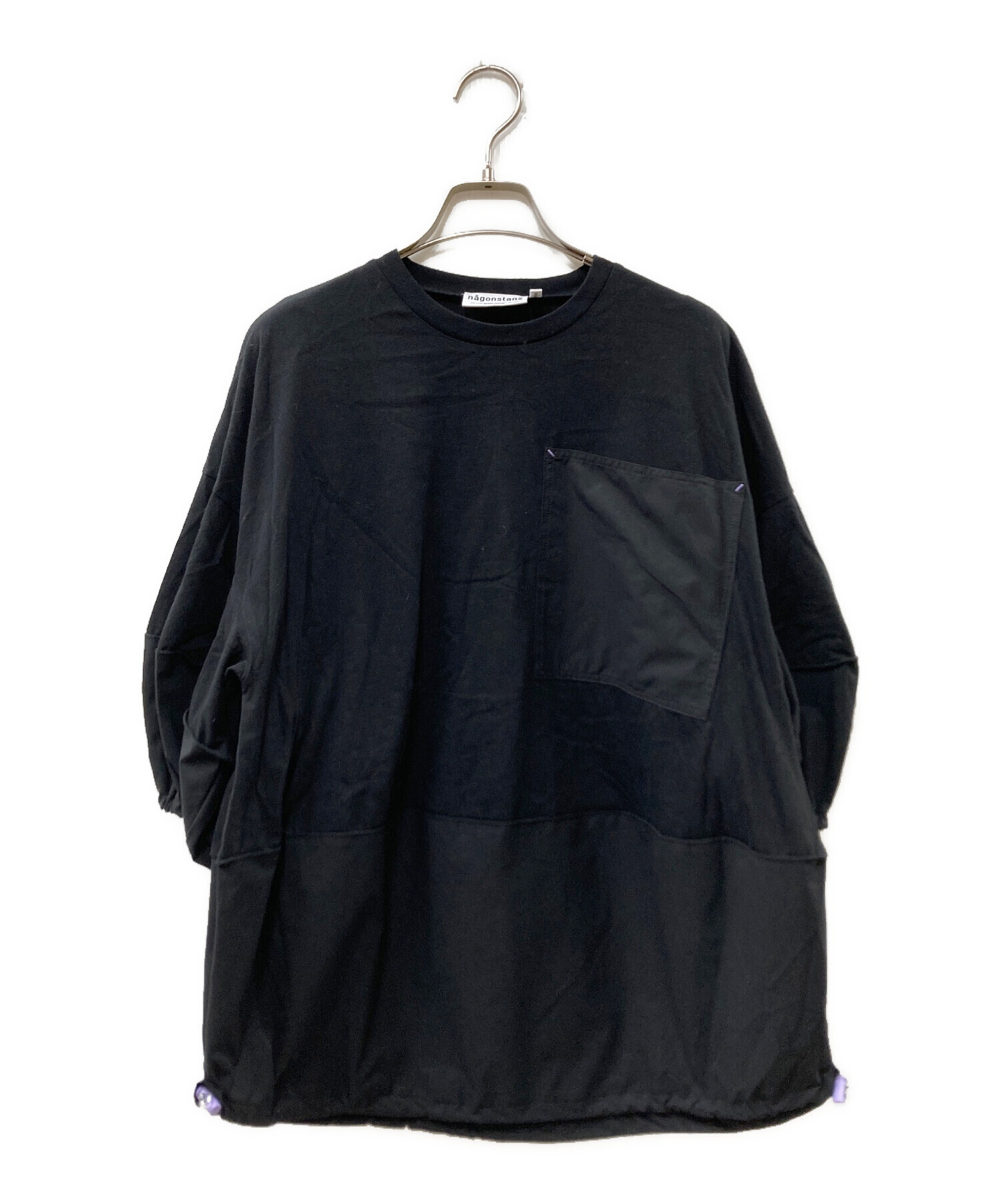 中古・古着通販】nagonstans (ナゴンスタンス) drawstring balloon t 