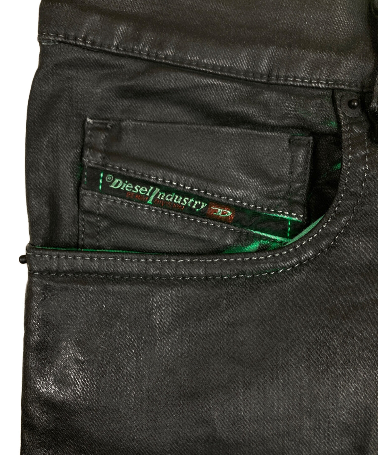 中古・古着通販】DIESEL (ディーゼル) D-STRUCT コーティングデニム