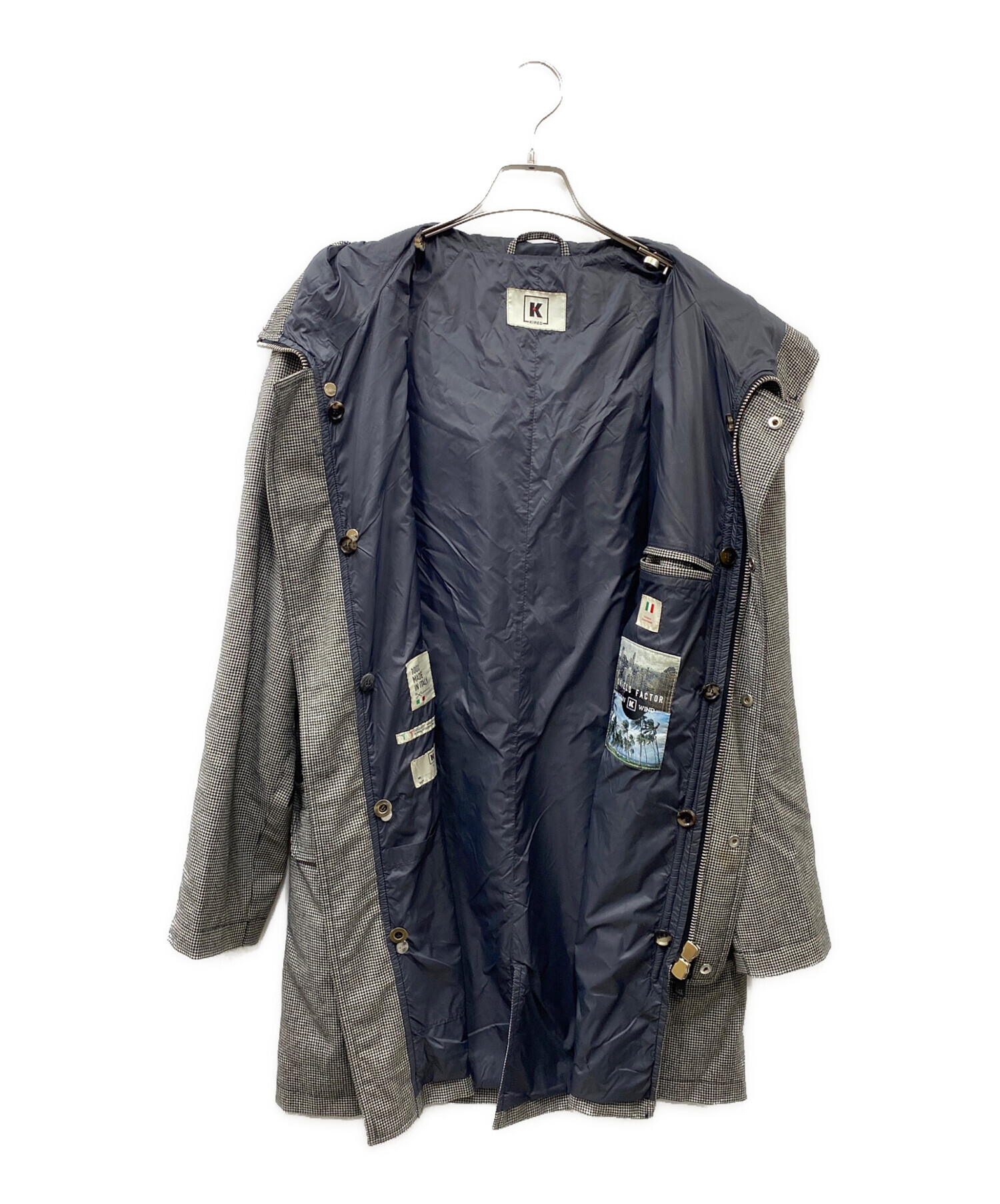 中古・古着通販】KIRED (キーレッド) shield factor 千鳥格子柄