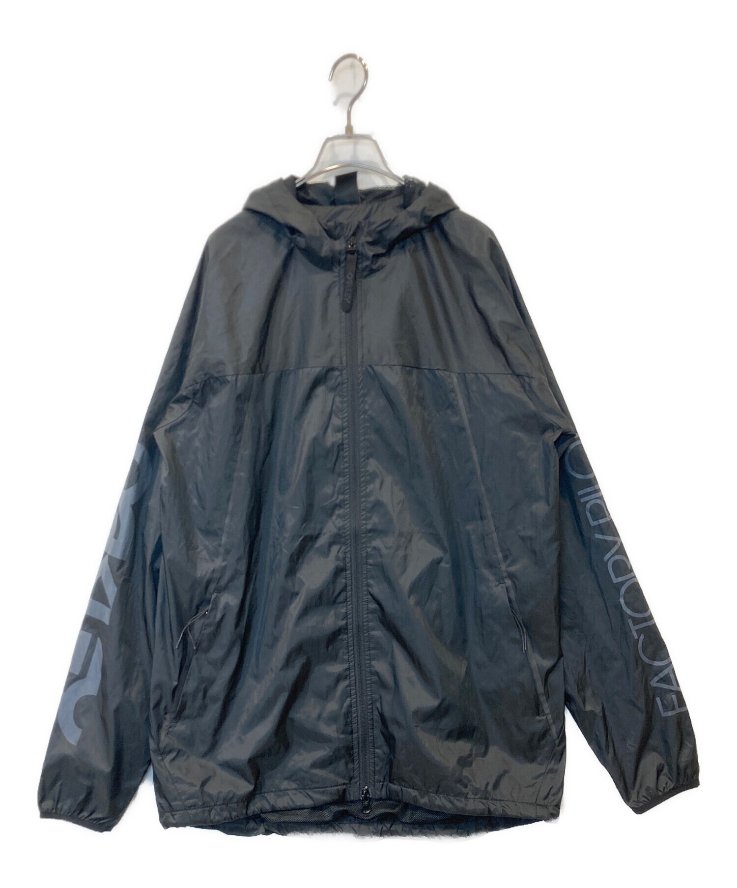 中古・古着通販】OAKLEY (オークリー) ウインドブレーカー ブラック