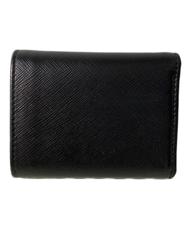 中古・古着通販】PRADA (プラダ) SAFFIANO TRIANGOLO 3つ折り札入れ