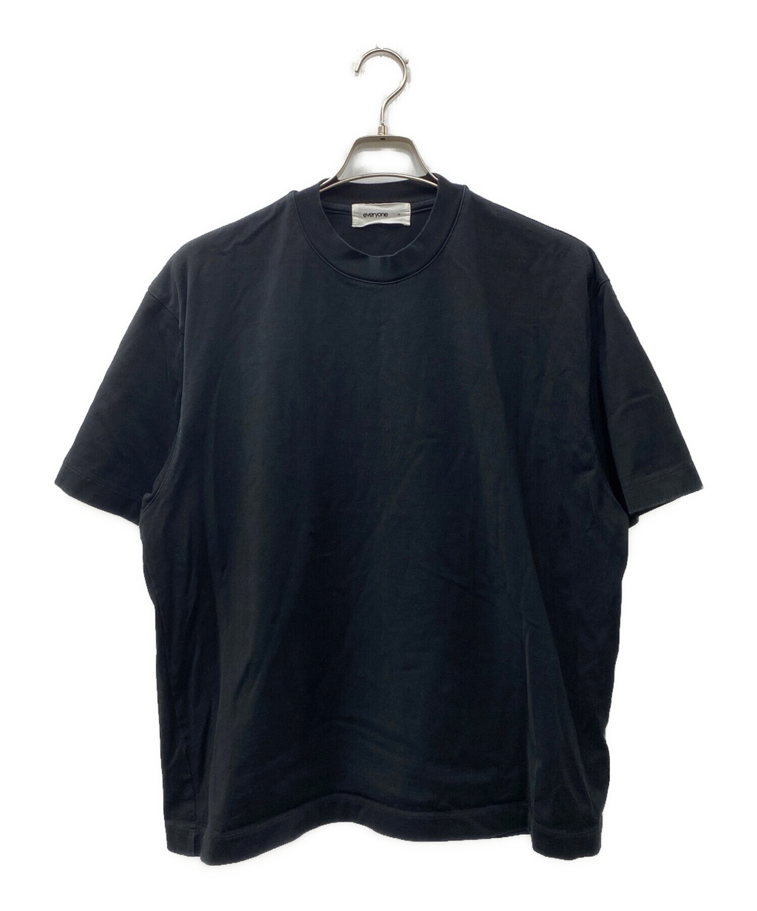 中古・古着通販】everyone (エブリワン) cotton s/s t-shirt ブラック 