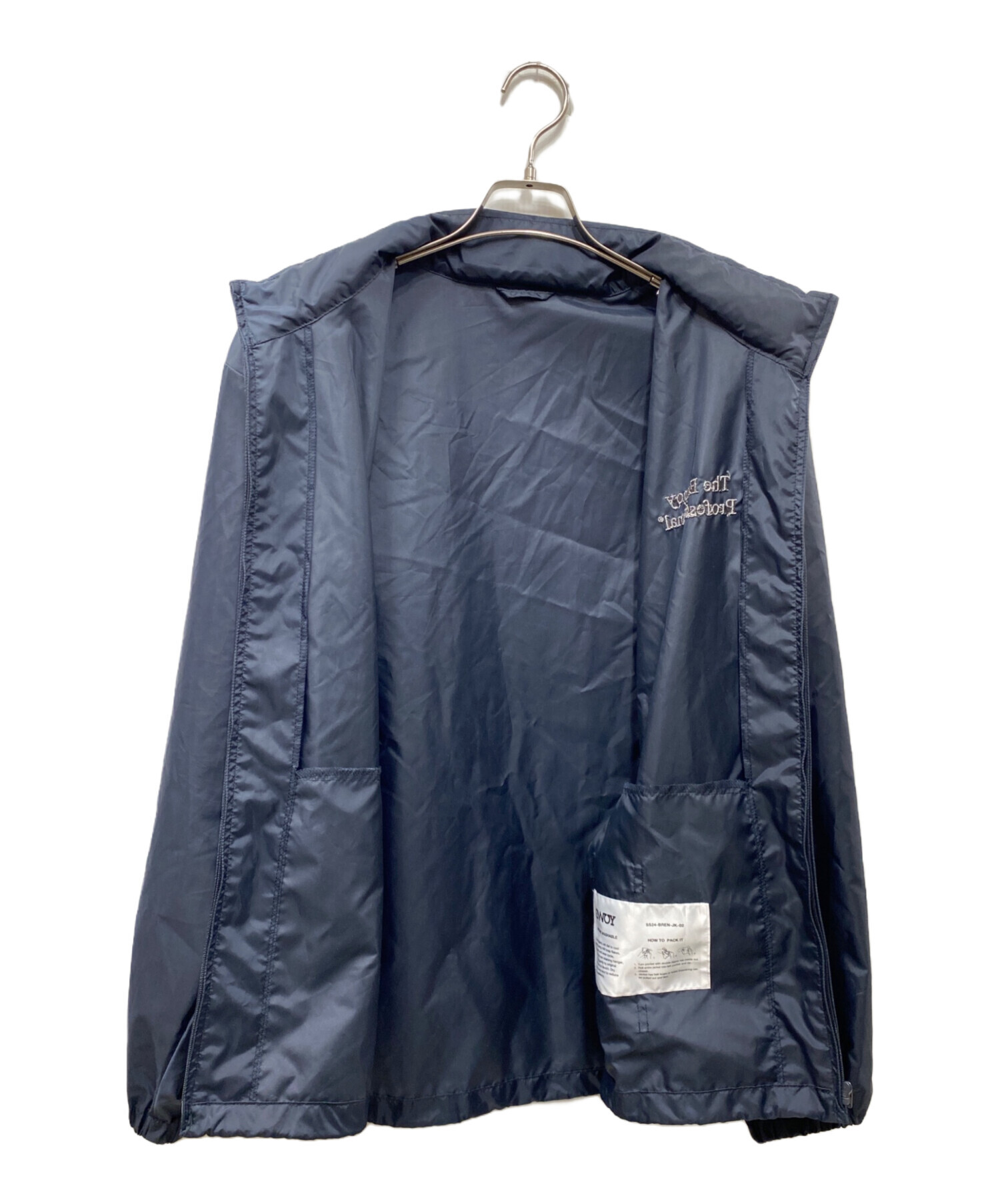 ジャケット・アウター ENNOY PACKABLE NYLON JK NAVY SS24BRENJK02LP ENNOY Packable Nylon Jacket Navy | eBay