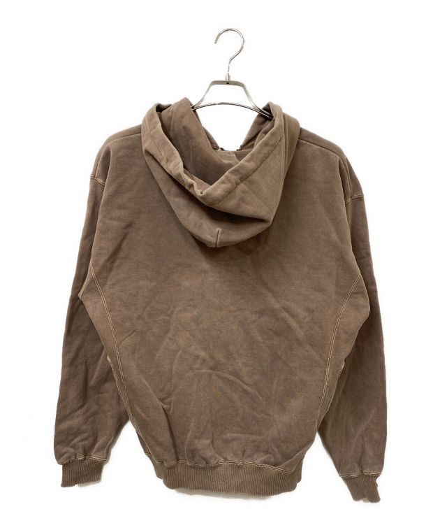 XLARGE ブラウン フルジップパーカー XLARGE / RHINESTONE OG ZIP HOODED SWEATSHIRT