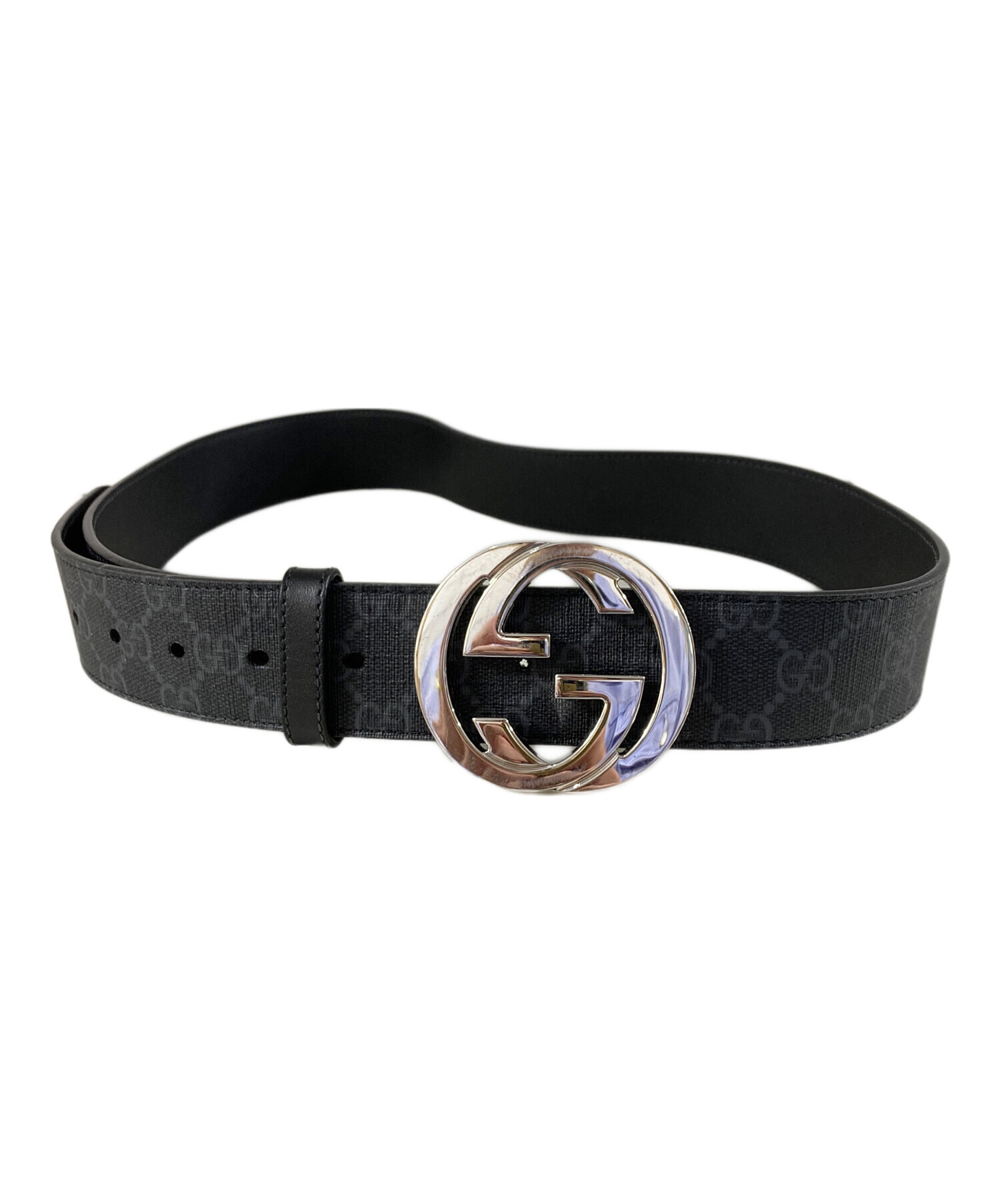 中古・古着通販】GUCCI (グッチ) インターロッキングG バックル GG