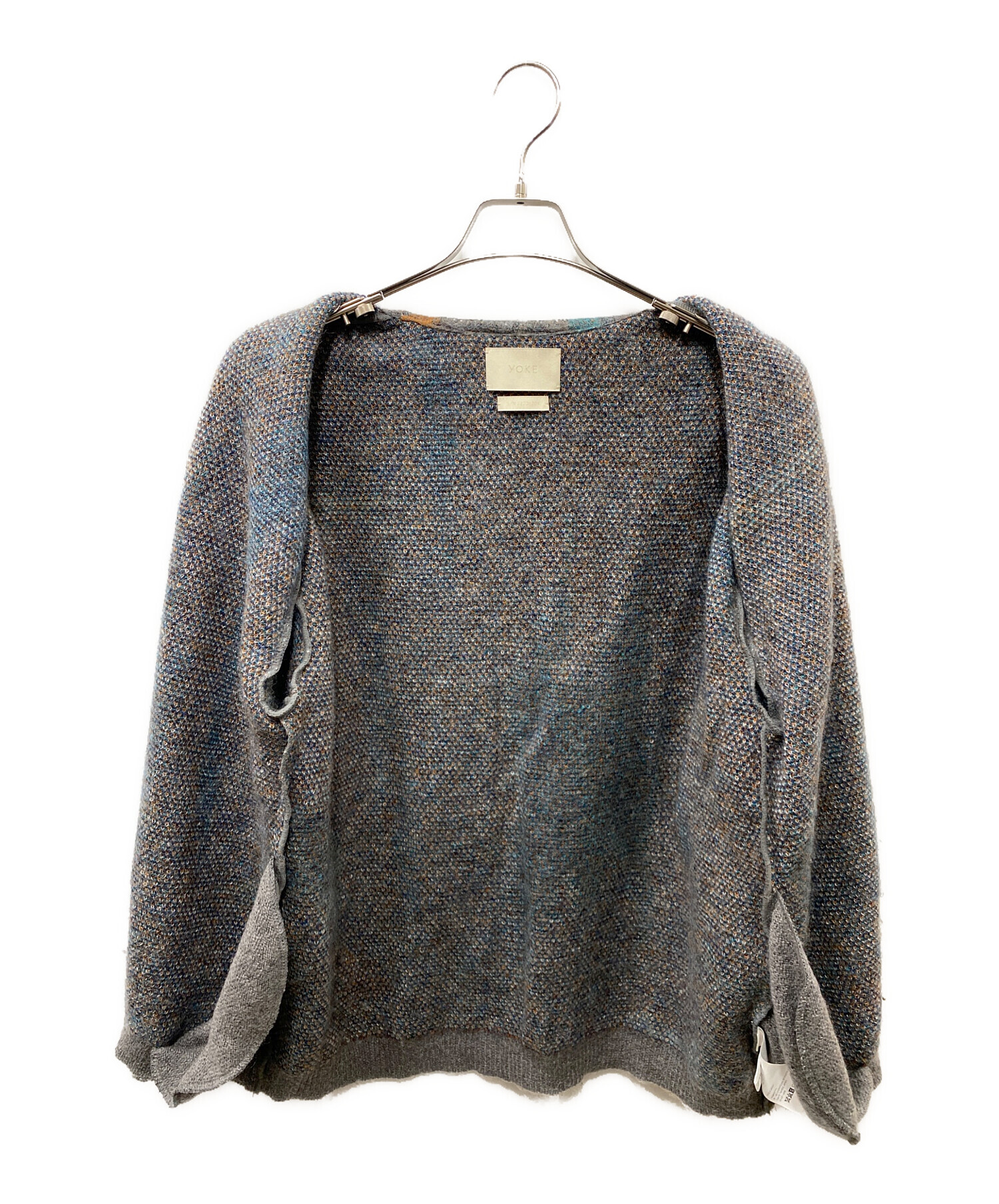 yoke 22aw still jacquard cardigan サイズ2 YOKE／22AW STILL JACQUARD CARDIGAN size2