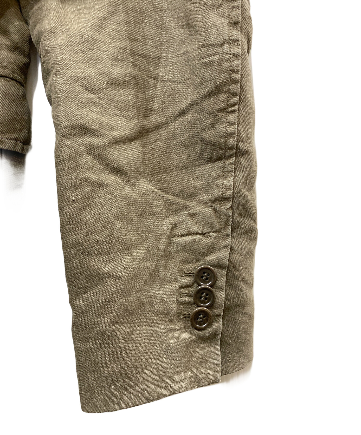 中古・古着通販】ASPESI (アスペジ) リネンテーラードジャケット