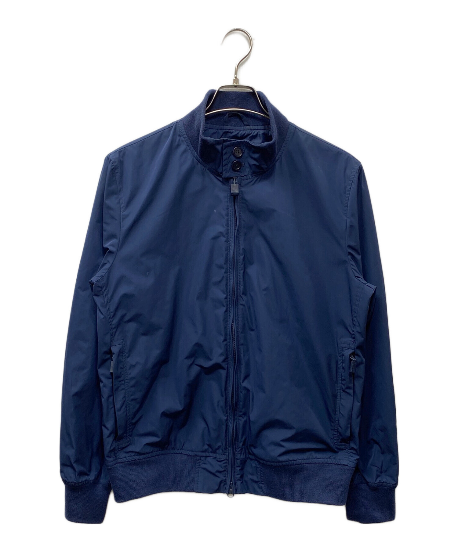 中古・古着通販】ASPESI (アスペジ) ナイロンブルゾン ネイビー サイズ 
