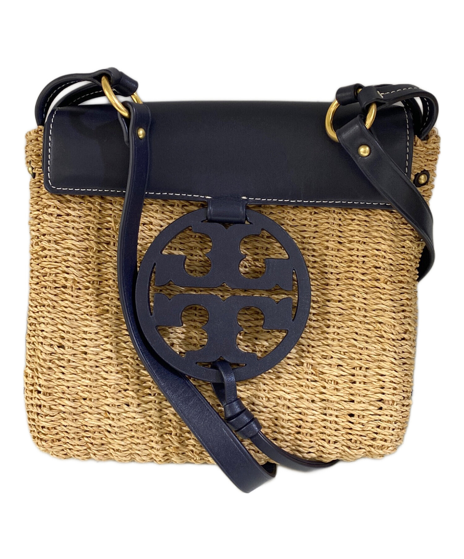 中古・古着通販】TORY BURCH (トリーバーチ) カゴ ショルダーバッグ 