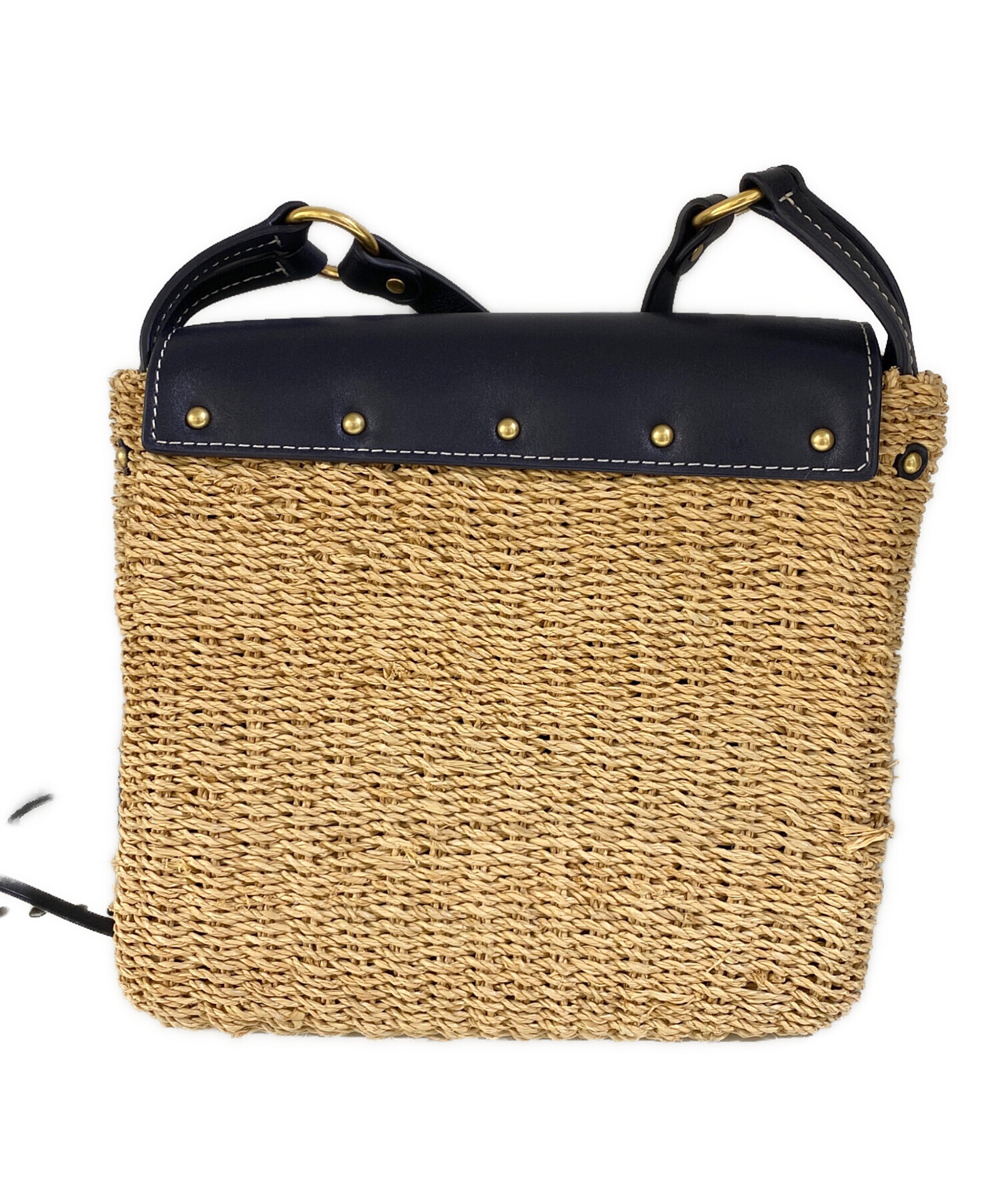 中古・古着通販】TORY BURCH (トリーバーチ) カゴ ショルダーバッグ 