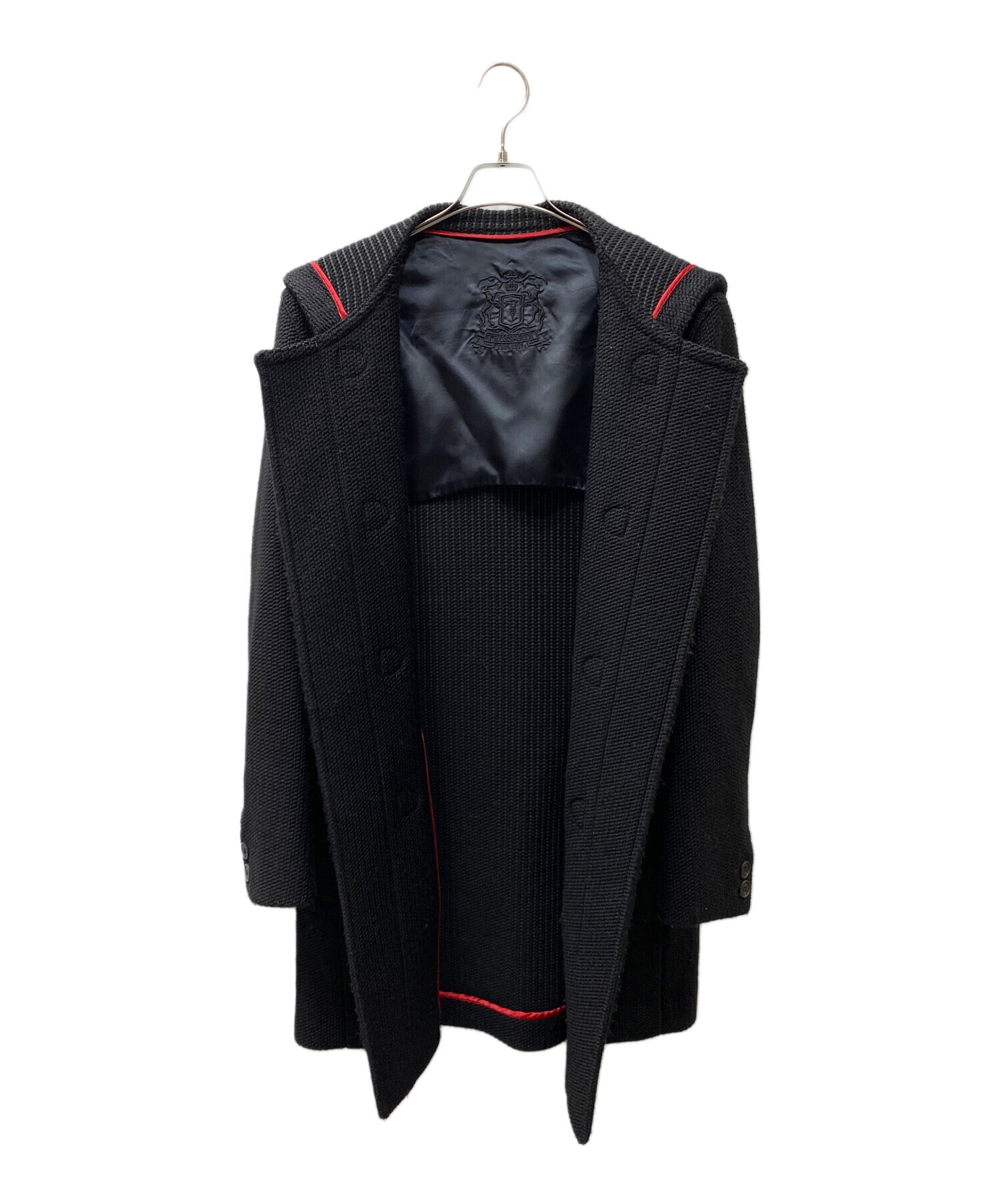 中古・古着通販】TRUSSARDI (トラサルディ) ニットダッフルコート