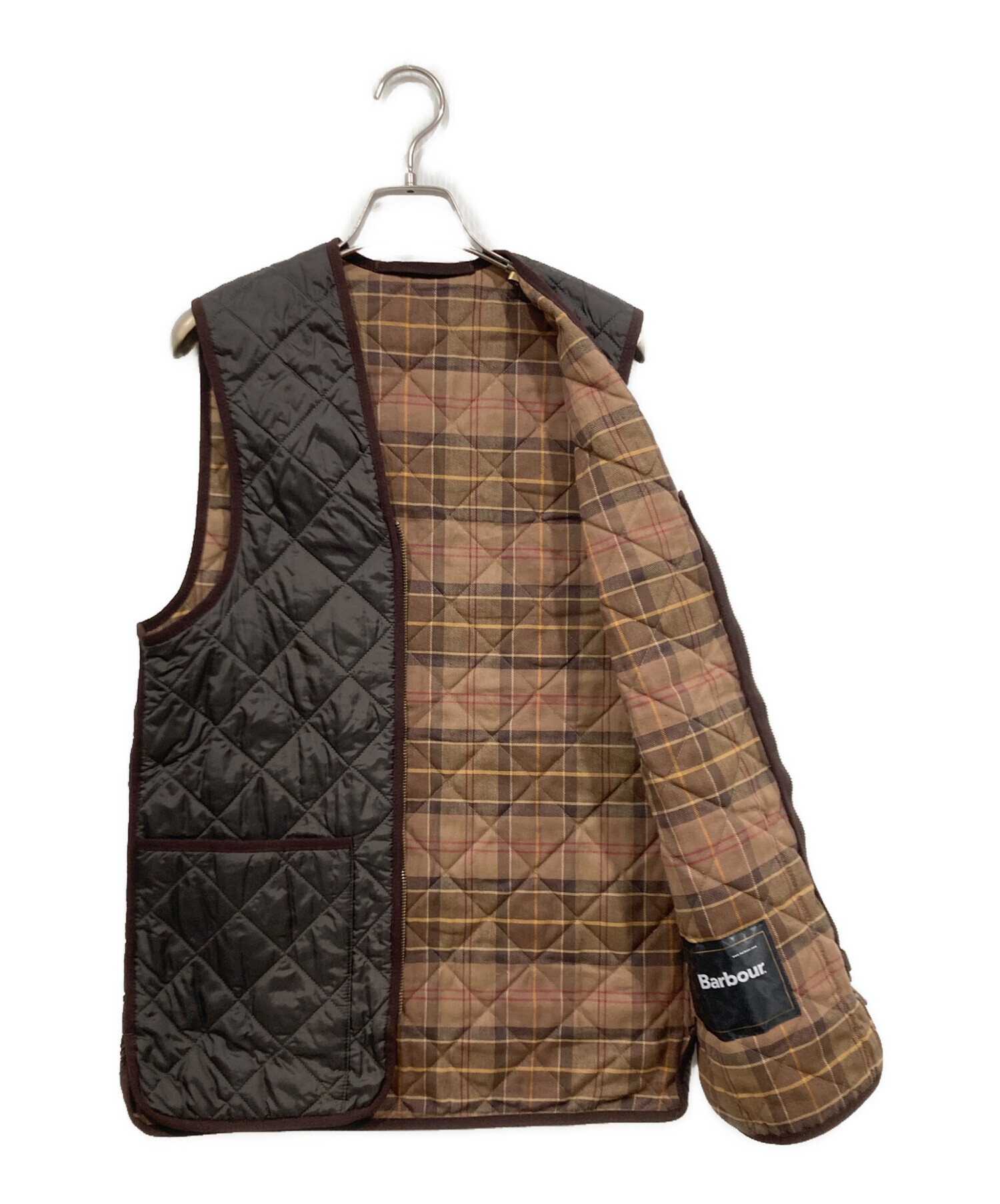 中古・古着通販】Barbour (バブアー) QUILTED WAISTCOAT ZIP IN LINER