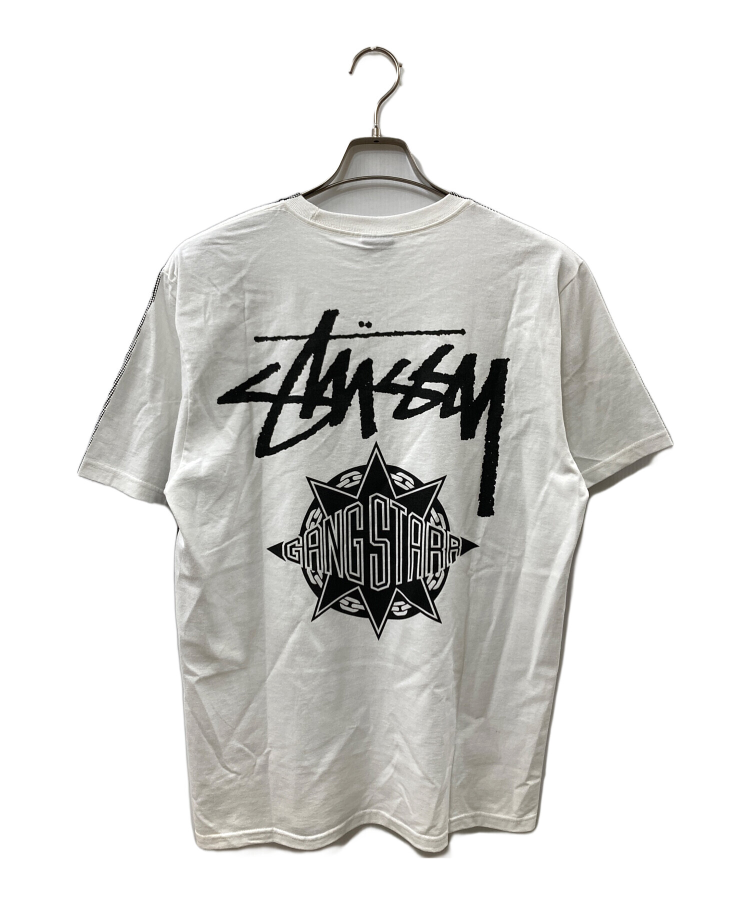 中古・古着通販】stussy (ステューシー) GANG STARR TEE ホワイト 