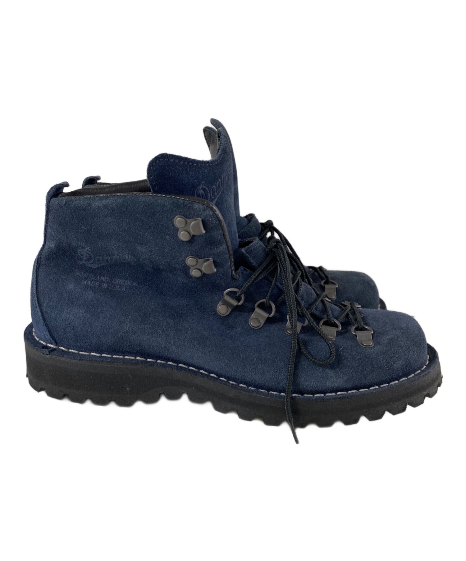 Danner モカシン、ネイビーブルー 中古・古着通販】Danner (ダナー) MOUNTAIN LIGHT OILED BOB NAVY