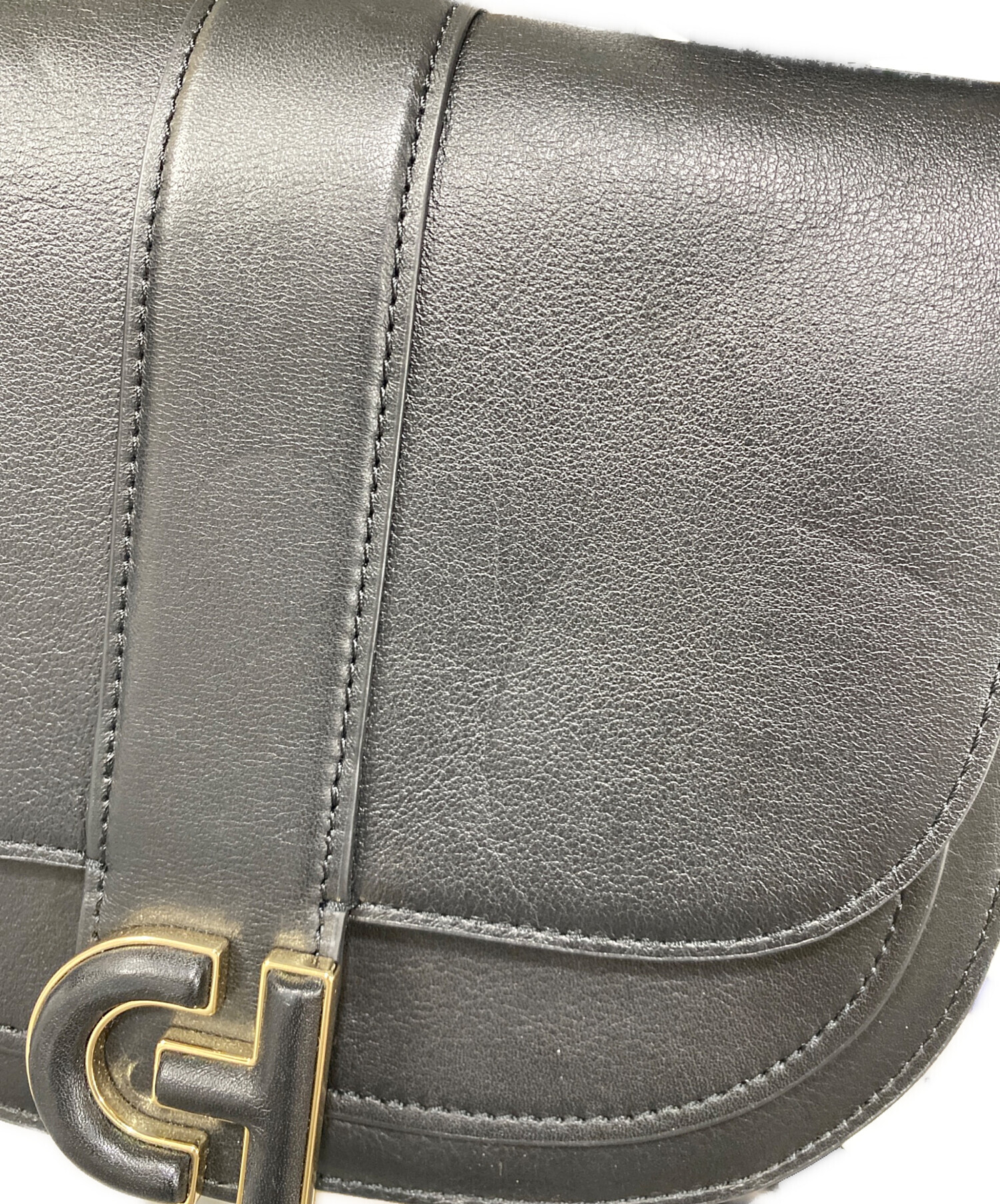 COLE HAAN コールハーン ショルダーバッグ - グレー 【古着】【中古】 中古・古着通販】COLE HAAN (コールハーン) エッセンシャル ミニ
