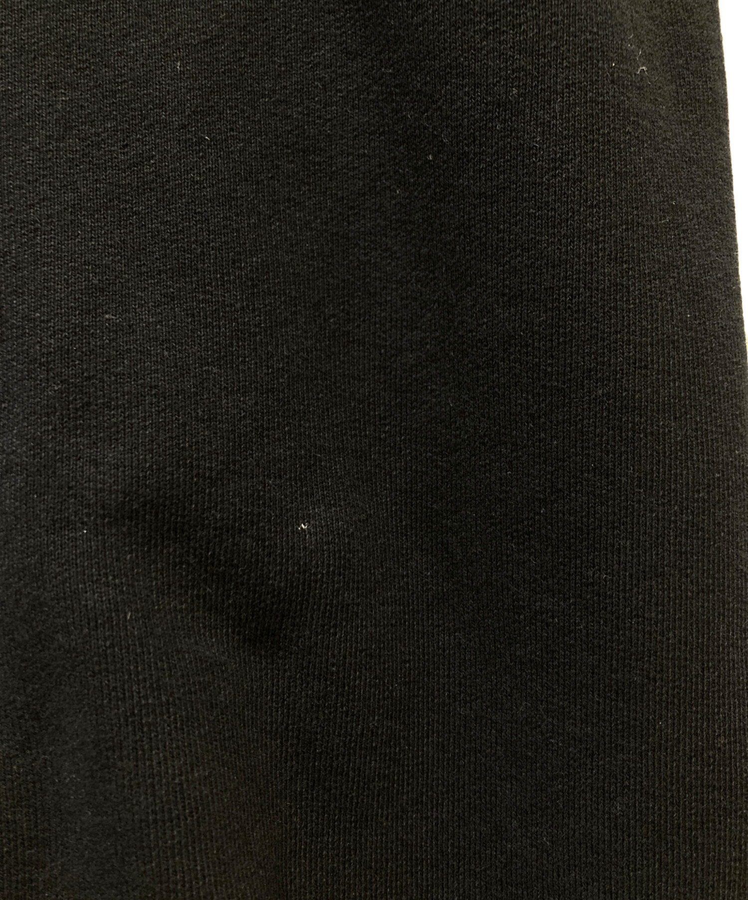 中古・古着通販】COMOLI (コモリ) 24AW コットン裏毛パンツ ブラック 