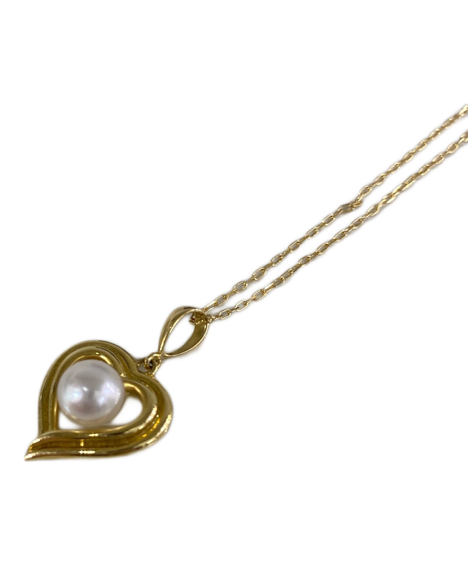 中古・古着通販】MIKIMOTO (ミキモト) K18 オープンハート 中古・古着通販】MIKIMOTO (ミキモト) K18 オープンハート