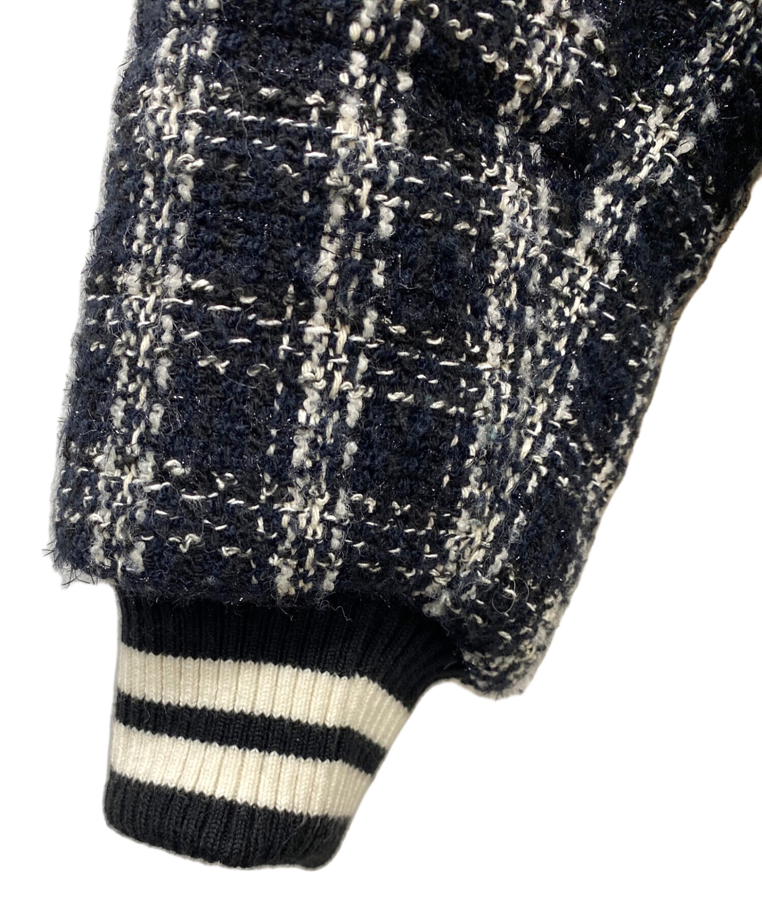 中古・古着通販】MSGM (エムエスジーエム) 中綿ツイードジャケット