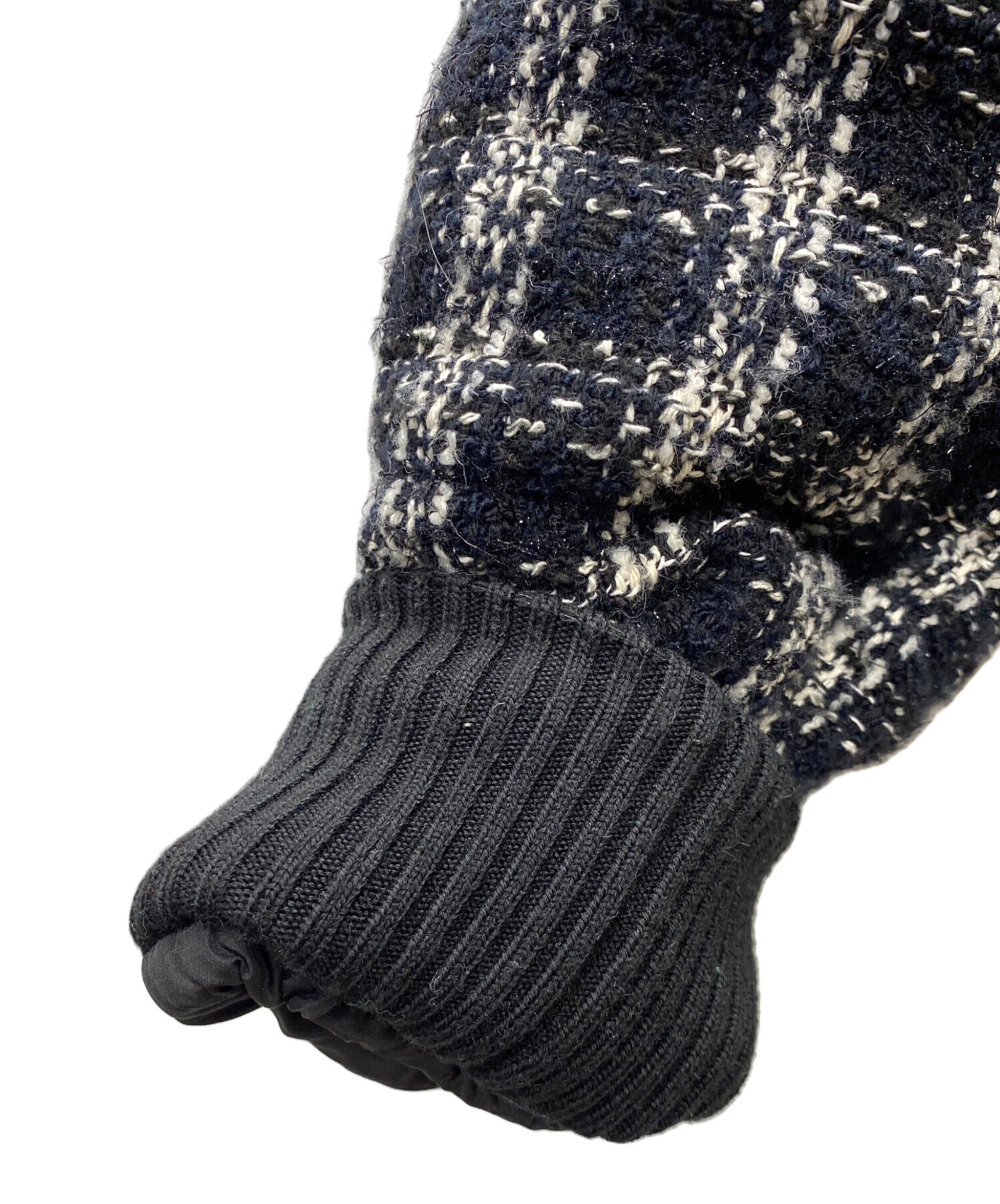 中古・古着通販】MSGM (エムエスジーエム) 中綿ツイードジャケット