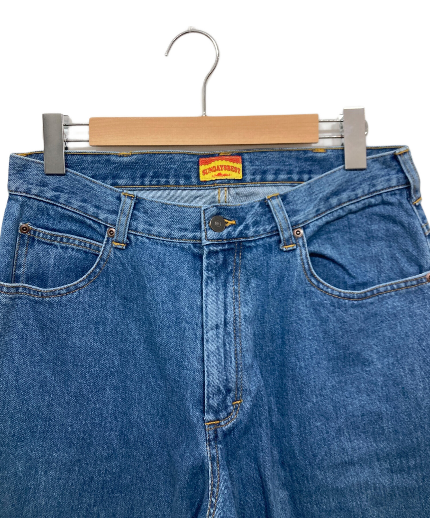 パンツ SUNDAYS BEST ONE WASH BLUE DENIM SUNDAYS BEST サンデイズベスト サンデーズベスト 通販 世田谷 上町