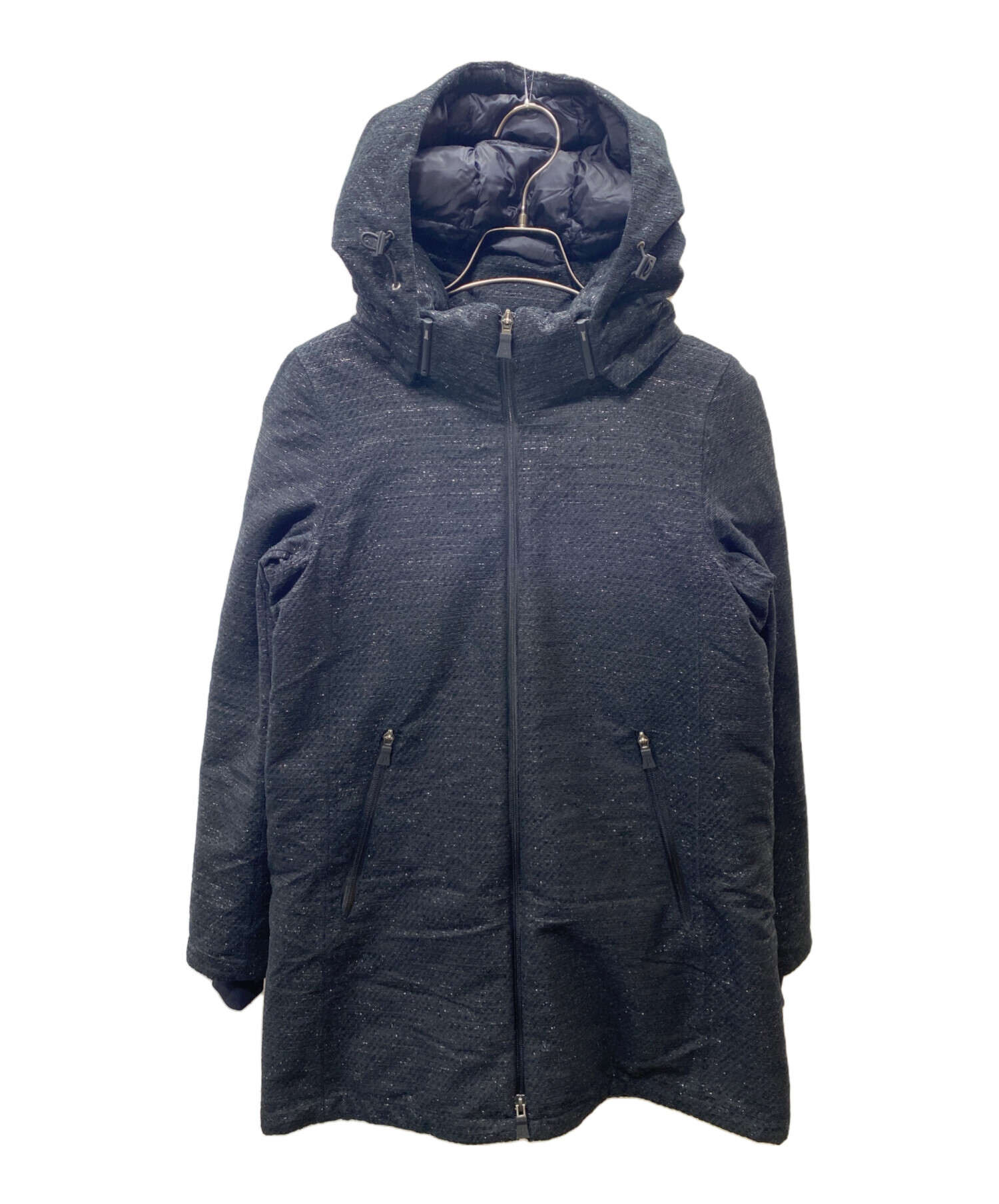 中古・古着通販】HERNO (ヘルノ) 19AWツイードラメフェザーダウン 