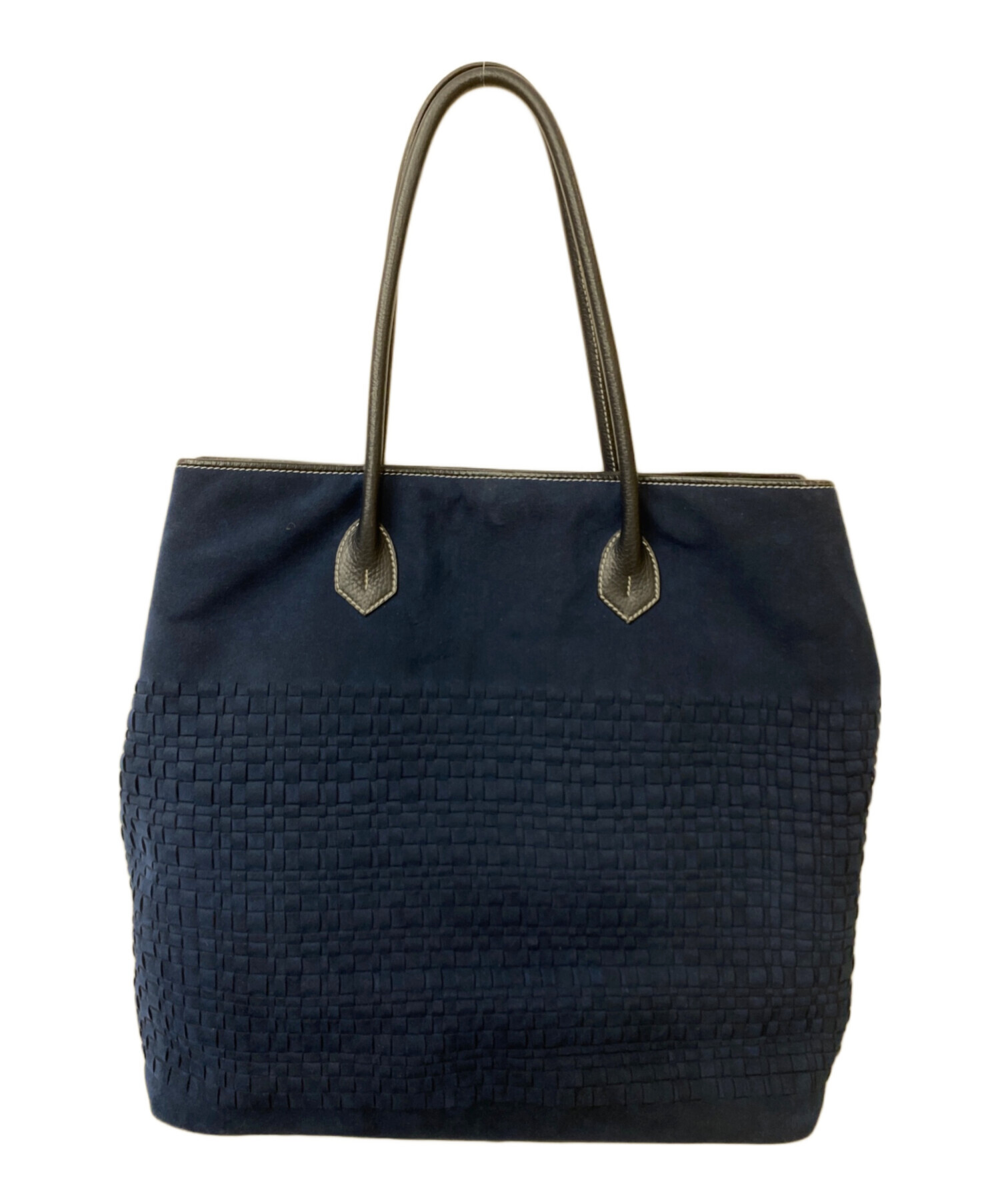 中古・古着通販】cisei (シセイ) メッシュデザインスウェードバッグ