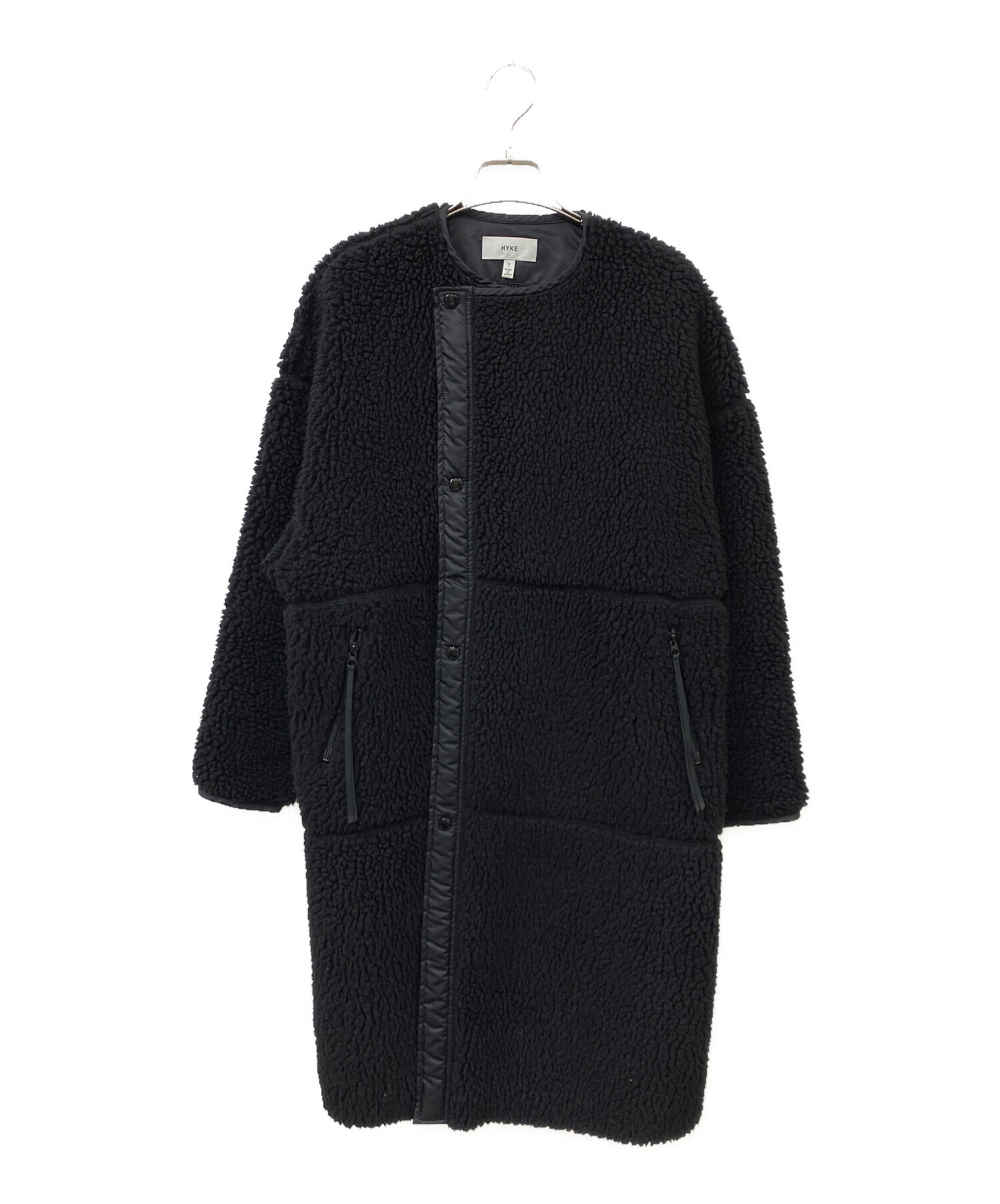 中古・古着通販】HYKE (ハイク) FAUX SHEARLING COAT ボアコート 中古・古着通販】HYKE (ハイク) FAUX SHEARLING COAT ボアコート