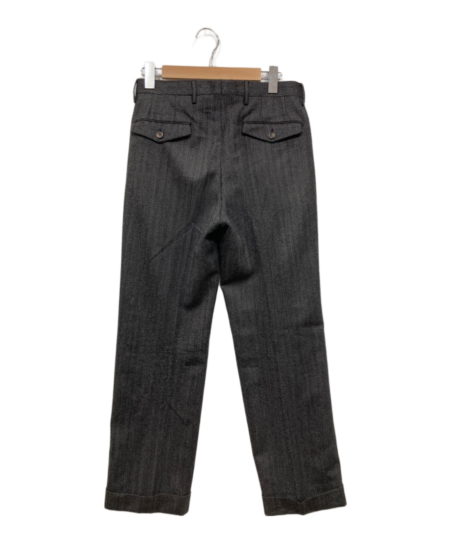 PT01 ピーティーゼロウーノ GENTLEMAN FIT タックパンツ フォーマル