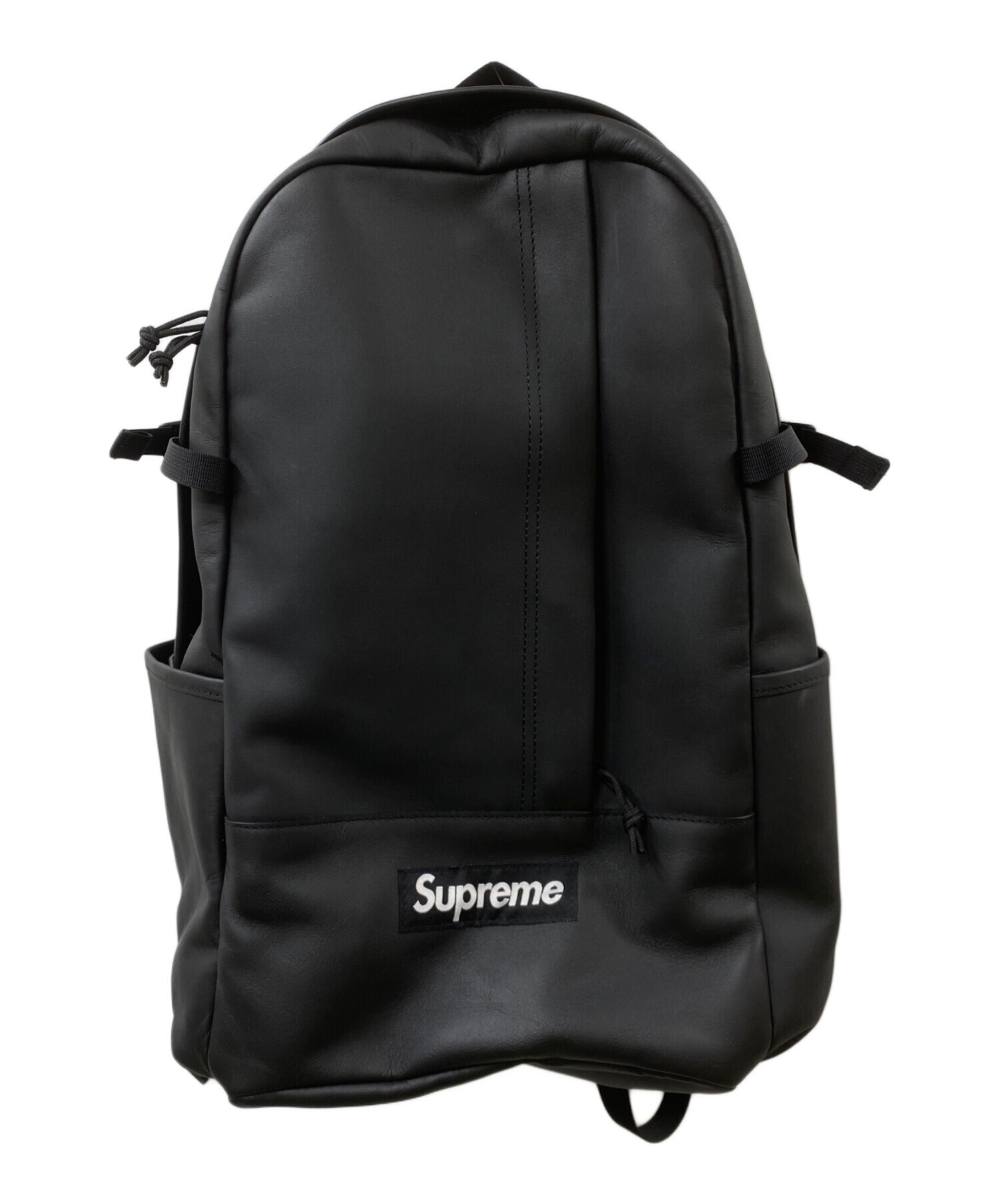 【美品】シュプリーム　バック 中古・古着通販SUPREME (シュプリーム) 23AW LEATHER BACK PACK