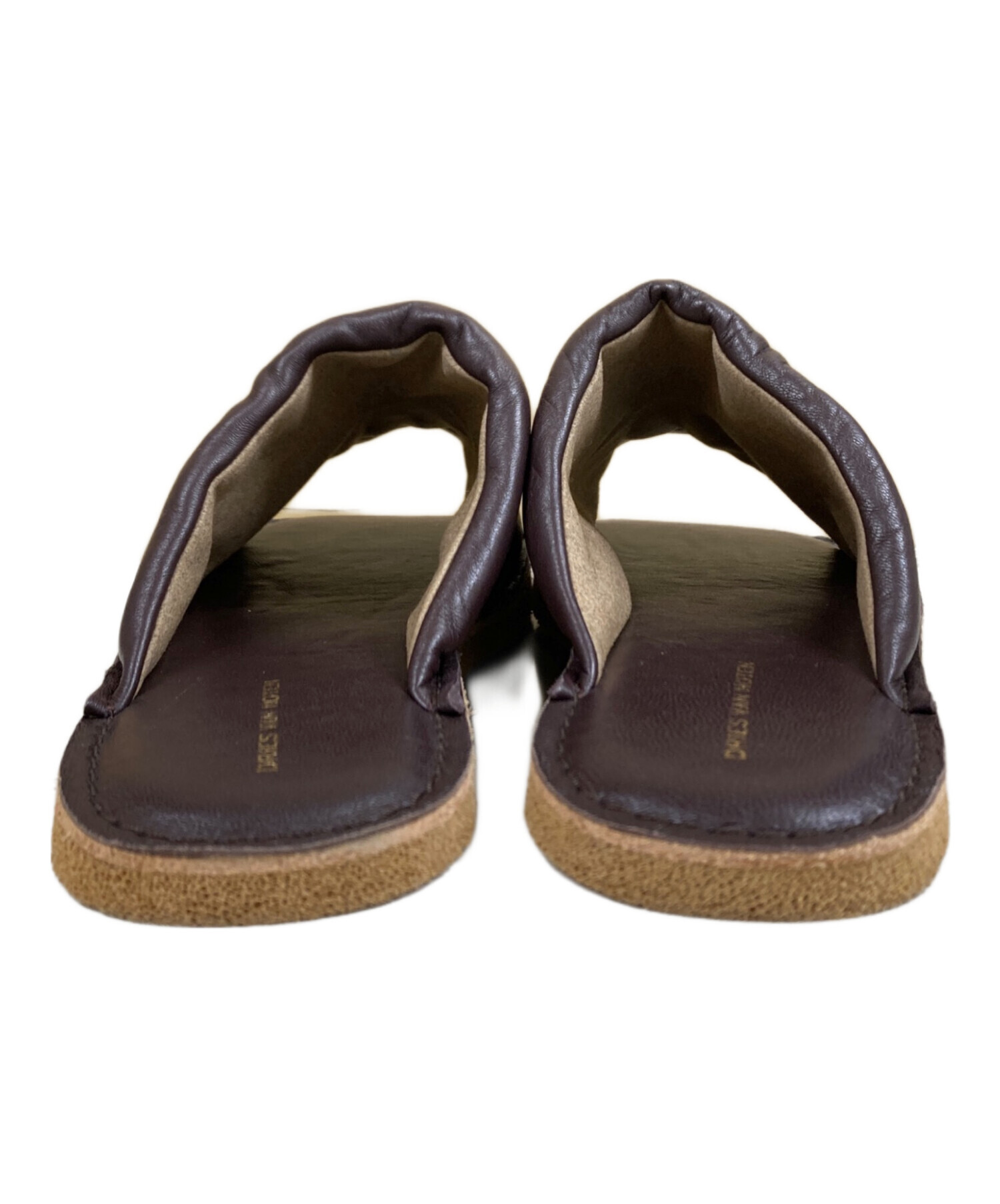 DRIES VAN NOTEN スエードサンダル　37 1/2 中古・古着通販】DRIES VAN NOTEN (ドリスヴァンノッテン) レザー