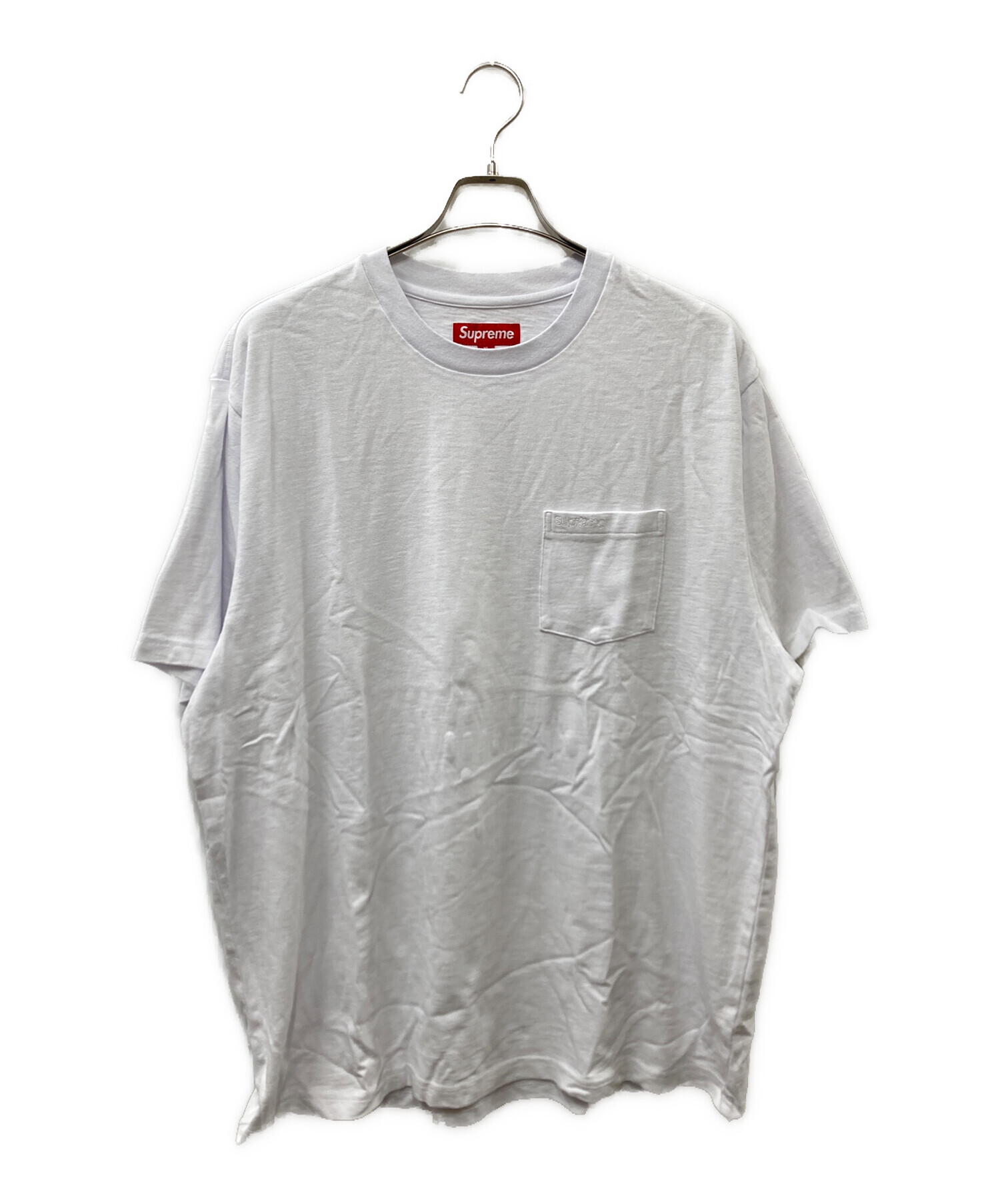 中古・古着通販】Supreme (シュプリーム) S/S Pocket Tee ホワイト 