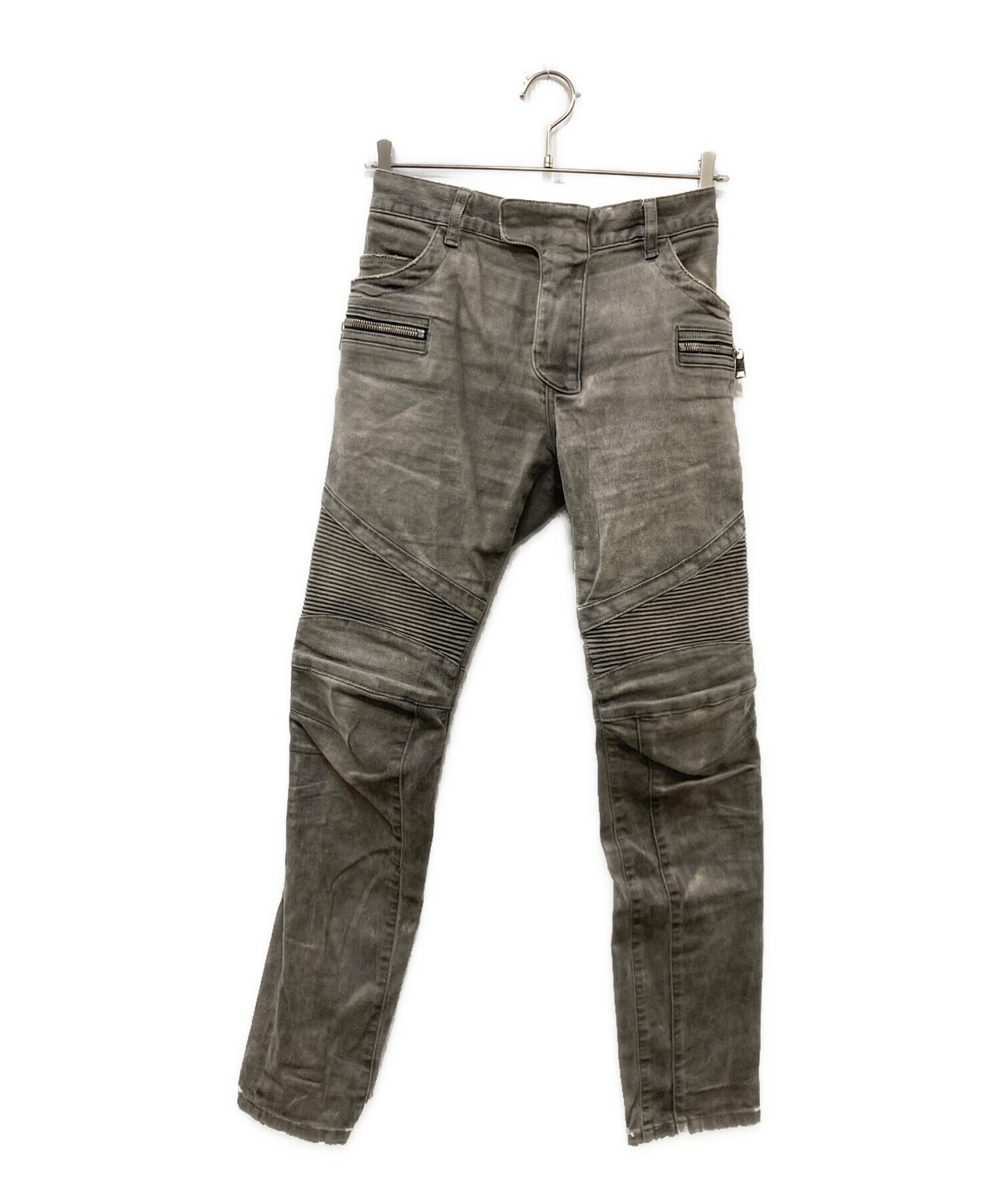 中古・古着通販】BALMAIN (バルマン) 16SS Denim Biker Jeans バイカー 