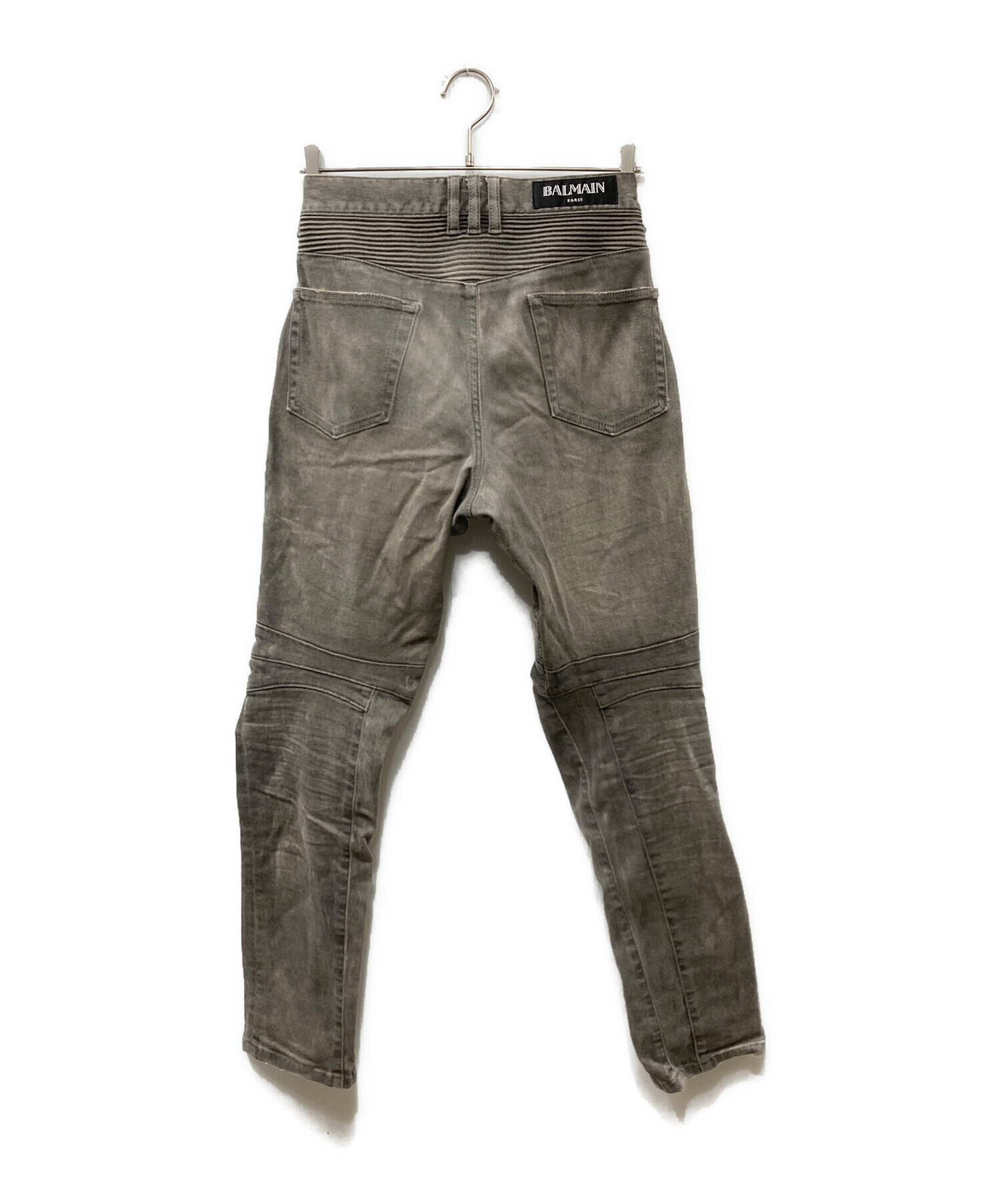 中古・古着通販】BALMAIN (バルマン) 16SS Denim Biker Jeans バイカー 