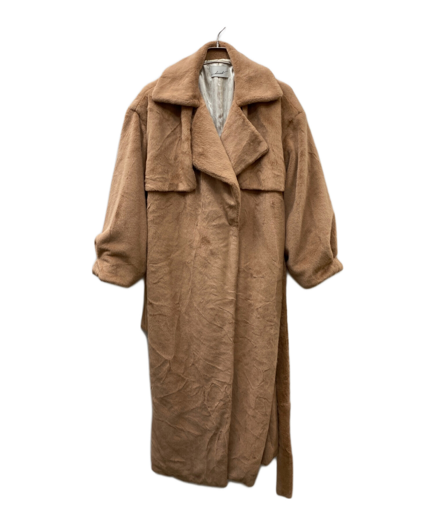 中古・古着通販】darich (ダーリッチ) バックコンシャスロングコート 