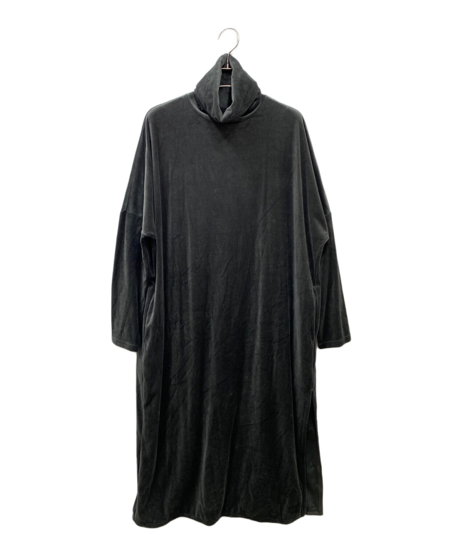 中古・古着通販】ATON (エイトン) COTTON VELOUR JERSEY | ハイネック