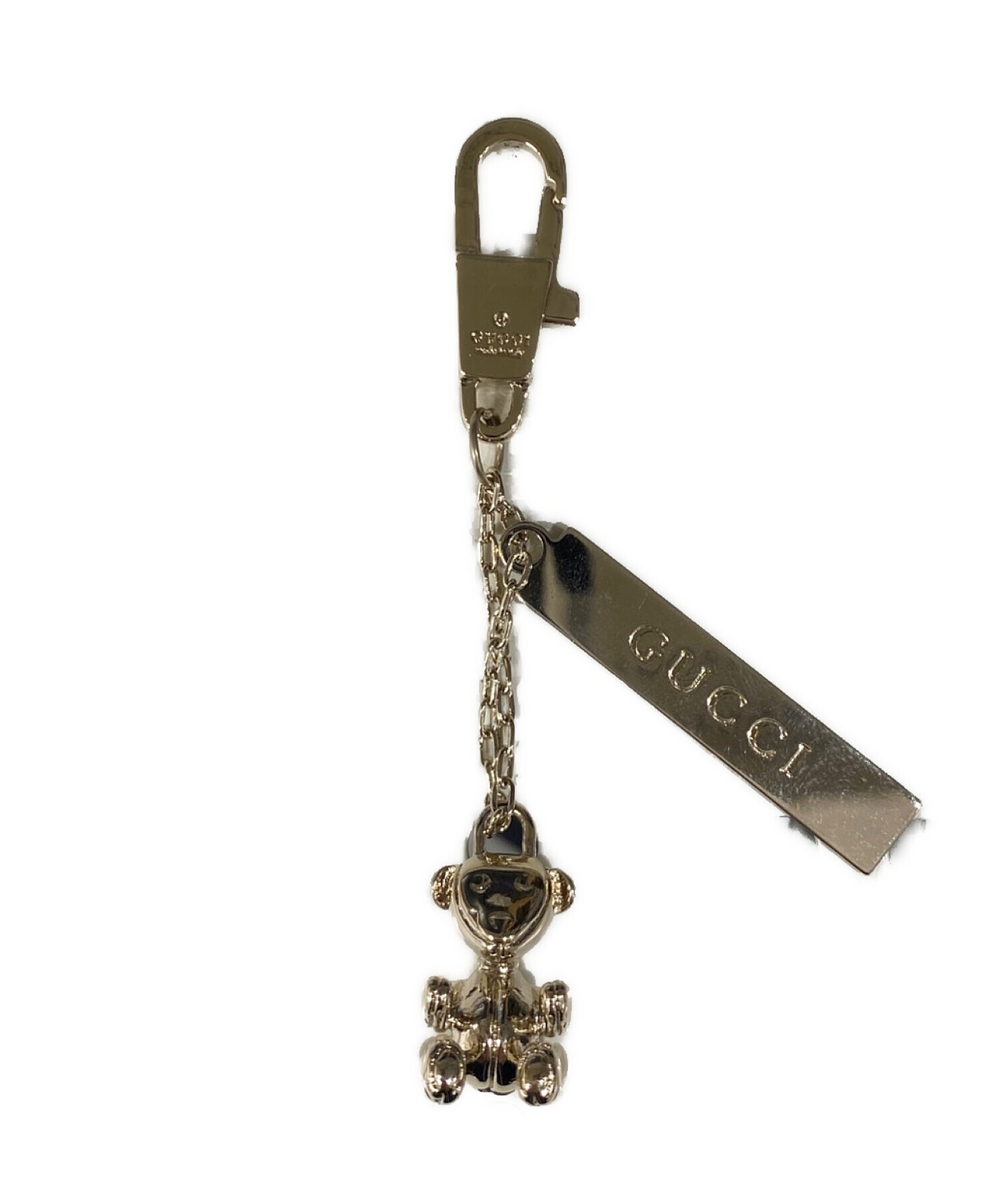 中古・古着通販】GUCCI (グッチ) キーホルダー シルバー サイズ