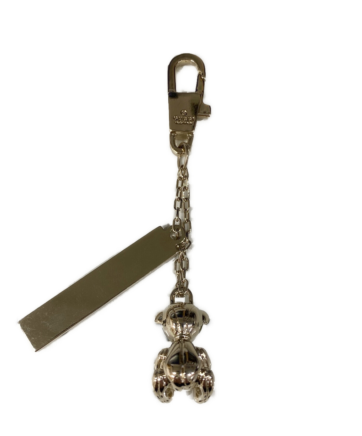 中古・古着通販】GUCCI (グッチ) キーホルダー シルバー サイズ