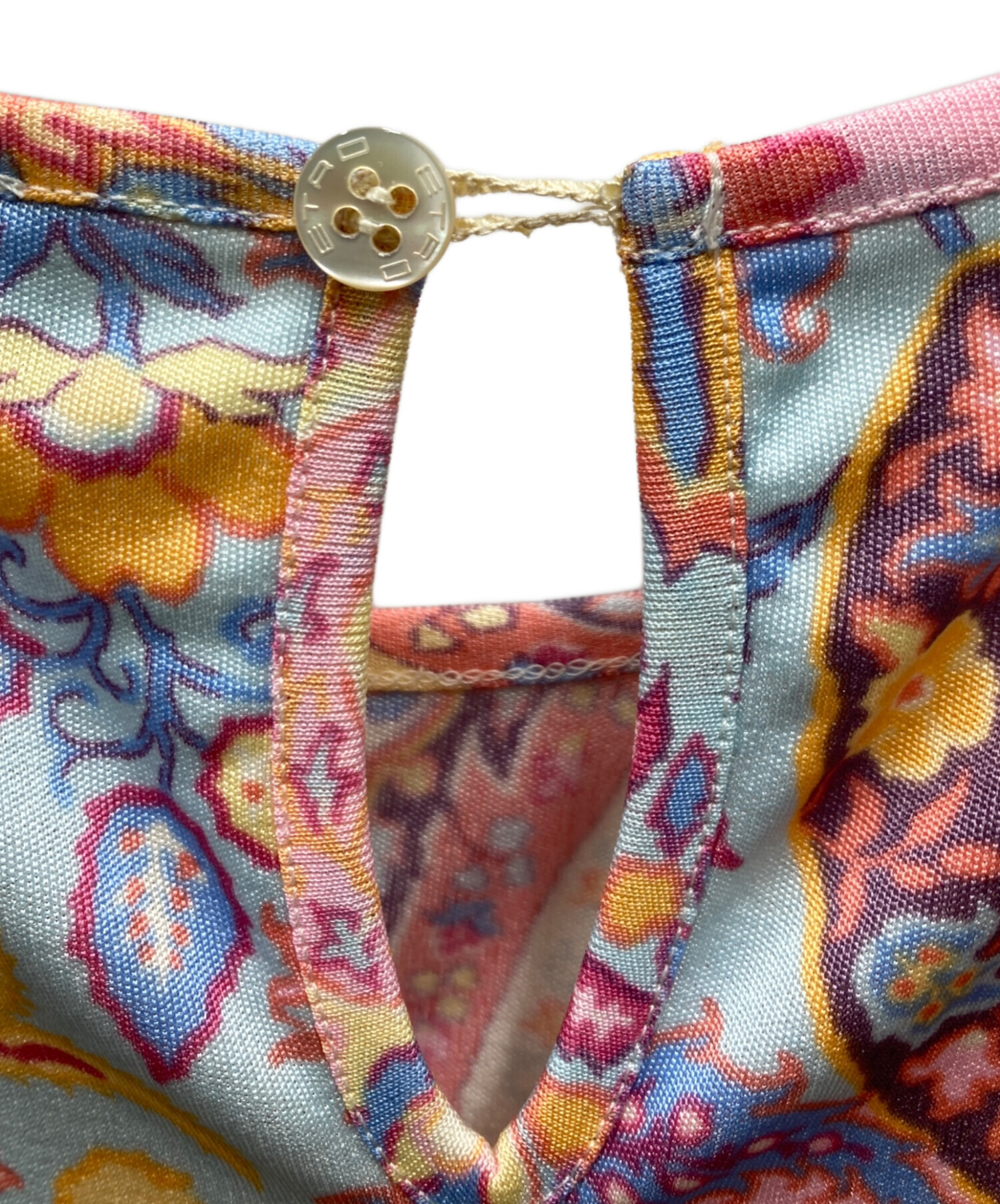 中古・古着通販】ETRO (エトロ) ペイズリー柄ノースリーブワンピース