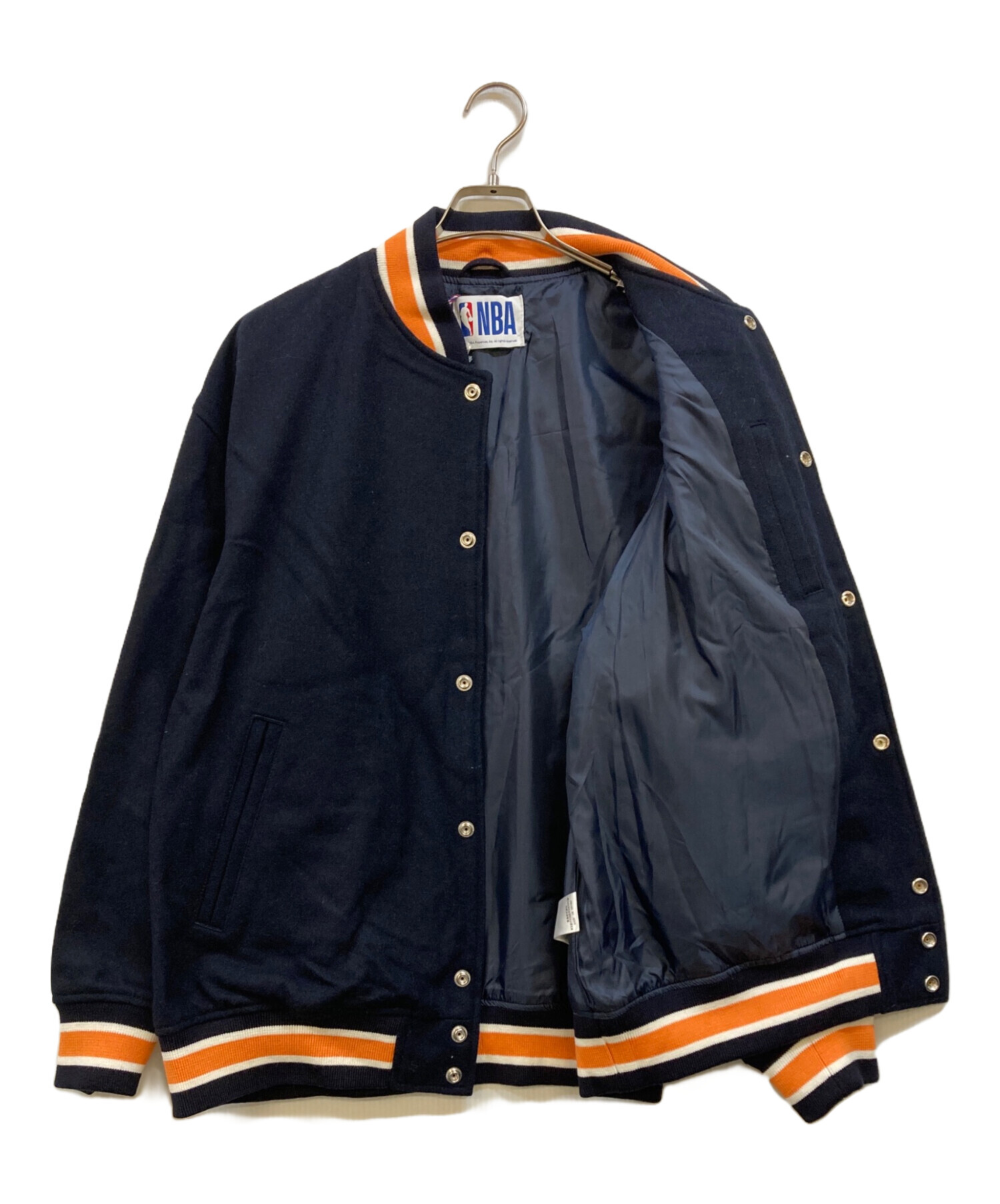 中古・古着通販】NBA (エヌビーエー) NEW YORK KNICKS スタジャン