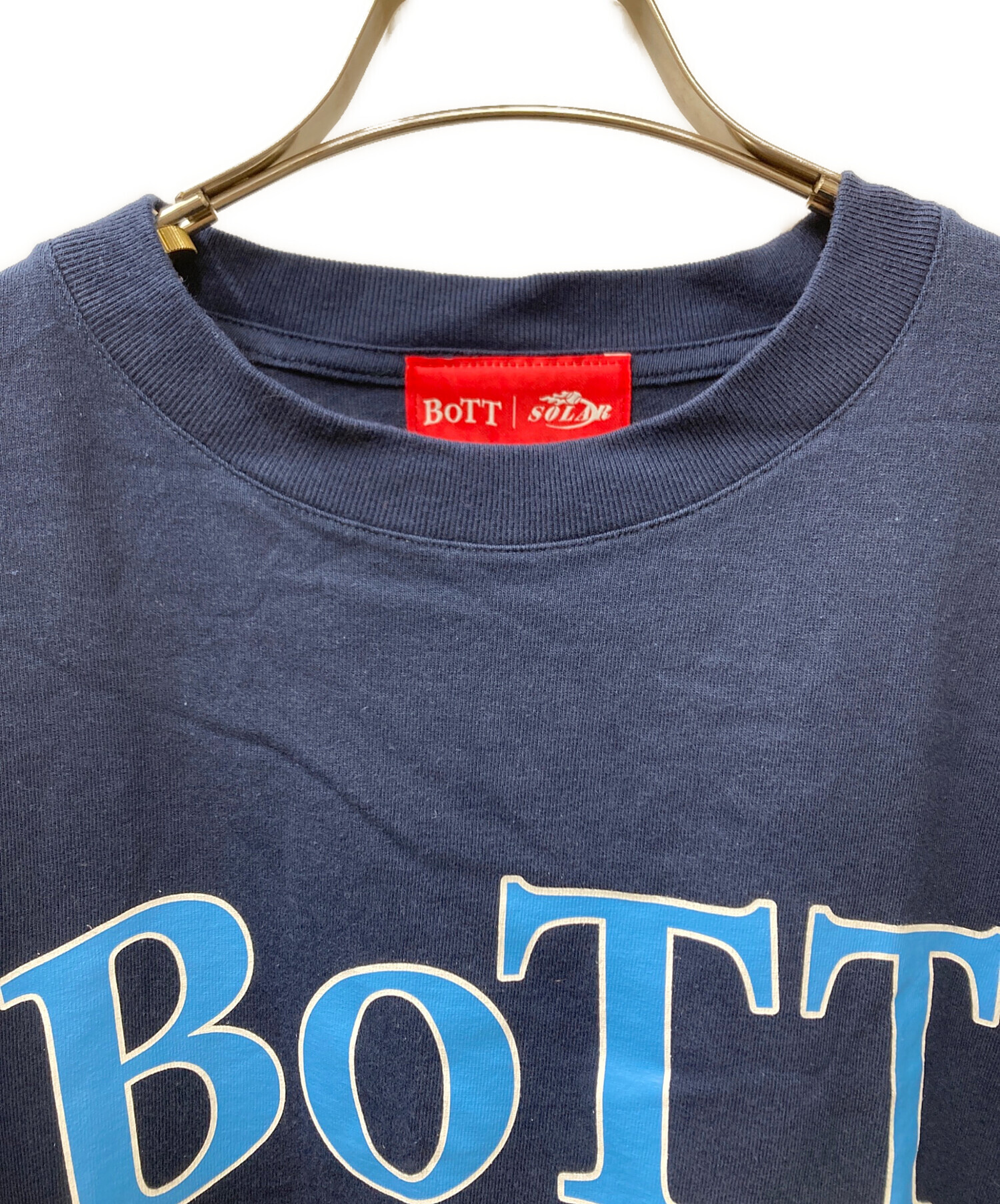 中古・古着通販】BoTT (ボット) MTP TEE ロゴTEE ネイビー サイズ:L 