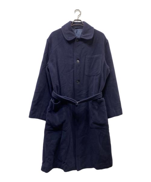 COMOLI ウールミリタリーコート コモリ 22AW サイズ3 ネイビー 中古・古着通販】COMOLI (コモリ) 22AW ウールミリタリーコート