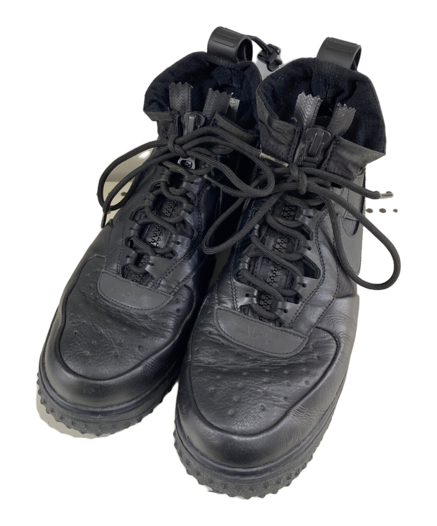 中古・古着通販】NIKE (ナイキ) AIR FORCE 1 WTR GTX ブラック サイズ 