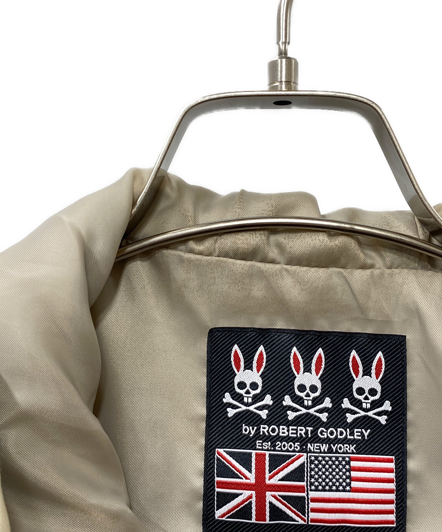 ブ*助様 ROBERT GODLEYラムレザーブルゾン 中古・古着通販】Psycho Bunny (サイコ バニー) ROBERT GODLEY