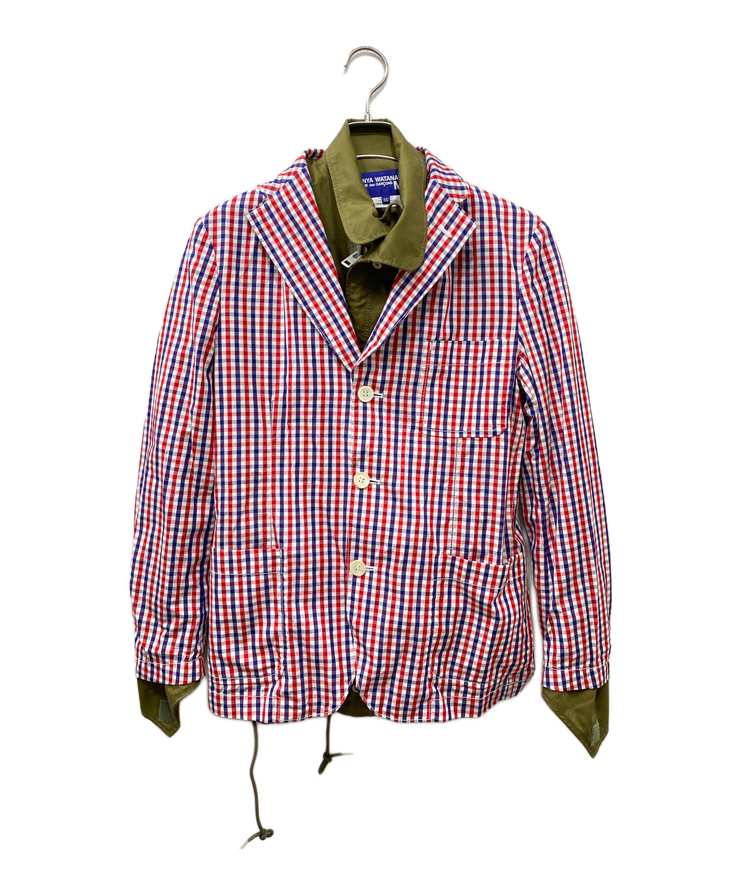 JUNYA WATANABE MAN ドッキングミリタリージャケット ギャルソン 中古・古着通販】COMME des GARCONS JUNYA WATANABE MAN (コム デ