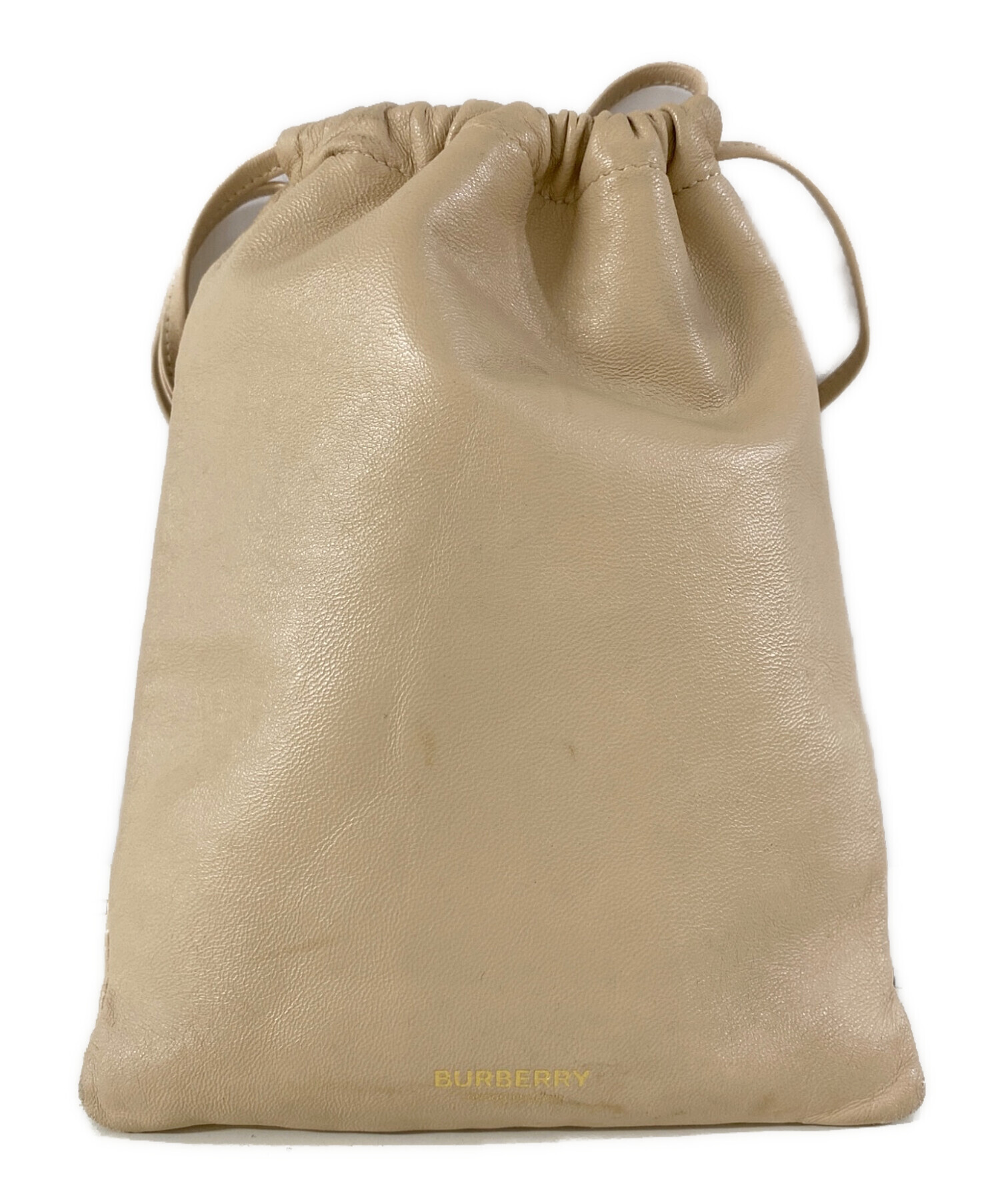 中古・古着通販】BURBERRY (バーバリー) 巾着ミニショルダーバッグ