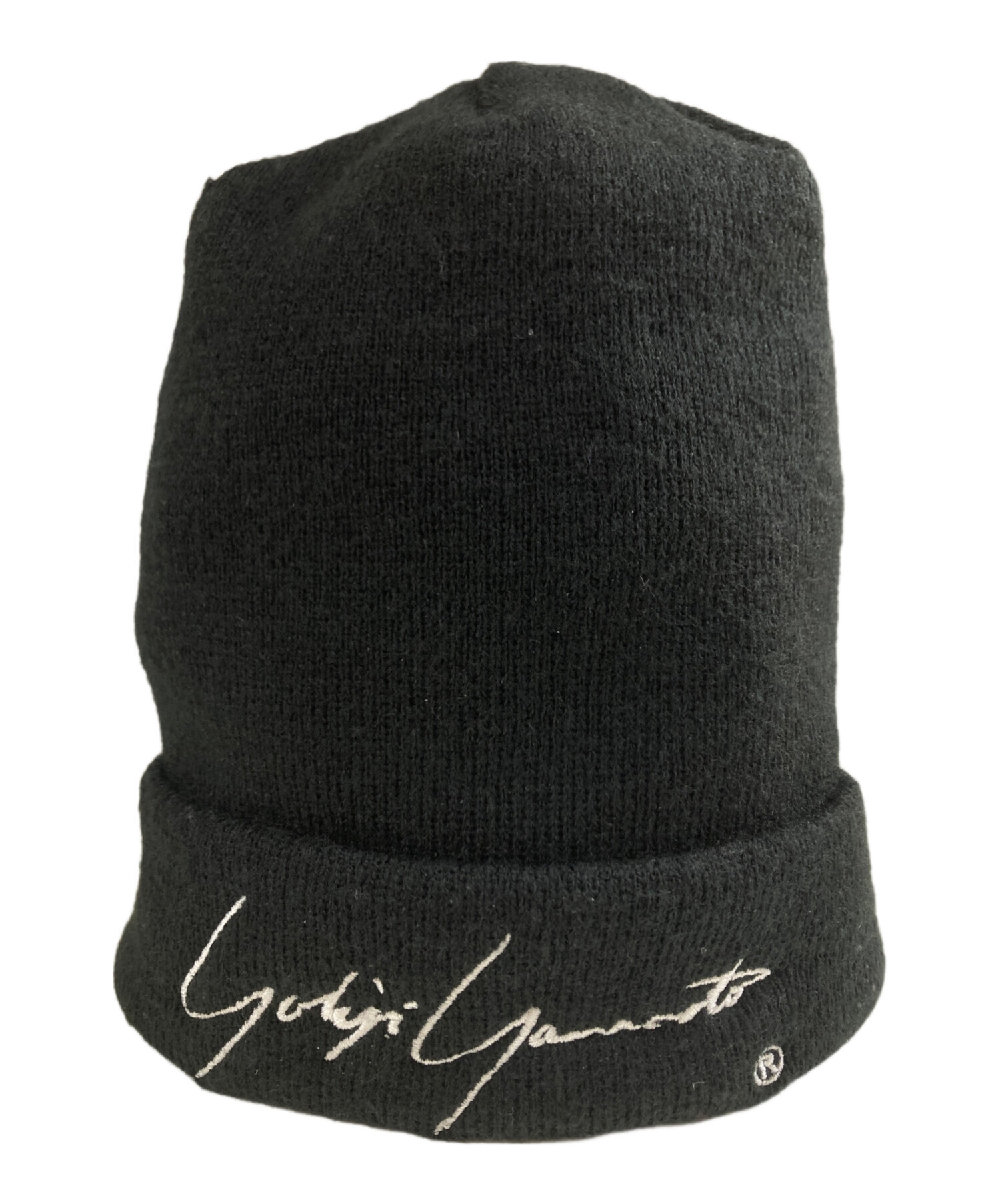 新品 ヨウジヤマモト ニューエラ ニット帽 ブラック 黒 プールオム 中古・古着通販】Yohji Yamamoto pour homme (ヨウジヤマモト