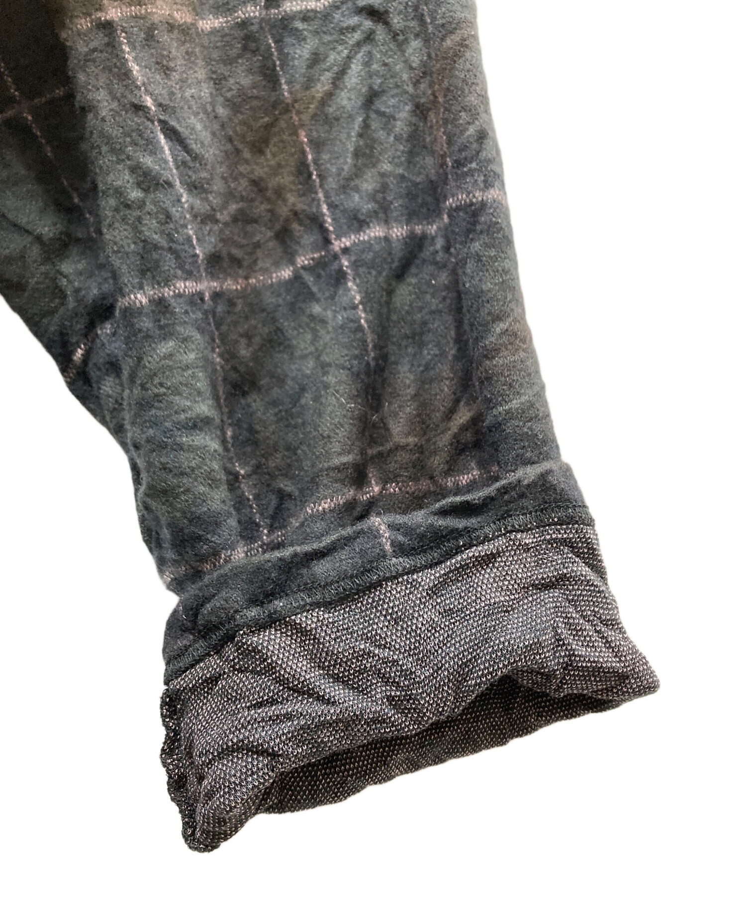 Yohji Yamamoto ヨウジヤマモトプールオム チェックコート 22FW 中古・古着通販】Yohji Yamamoto pour homme (ヨウジヤマモト