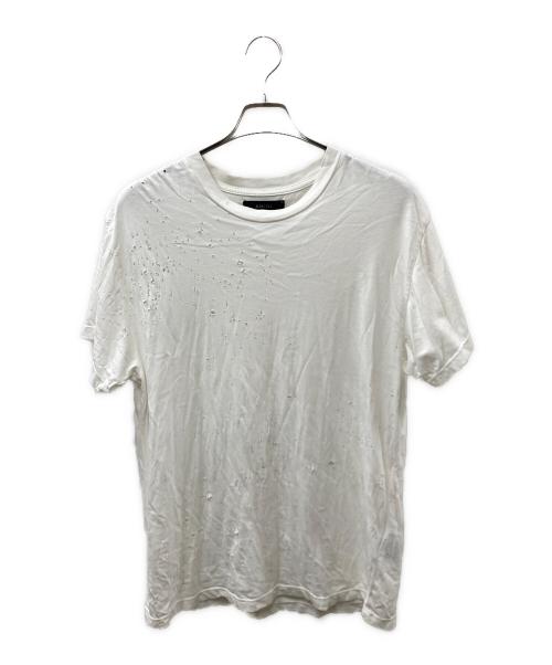 中古・古着通販】AMIRI (アミリ) ショットガン加工TEE ホワイト サイズ 