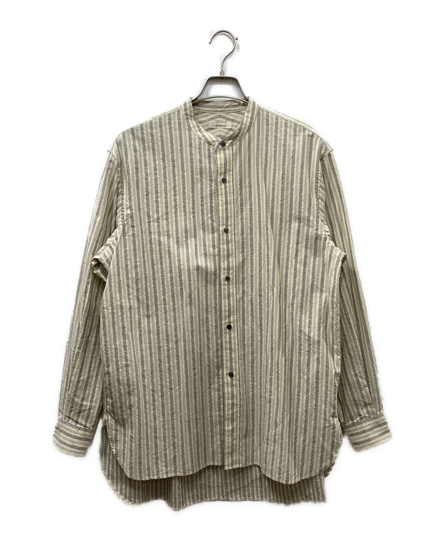 中古・古着通販】calmlence (カームレンス) バンドカラー 中古・古着通販】calmlence (カームレンス) バンドカラー